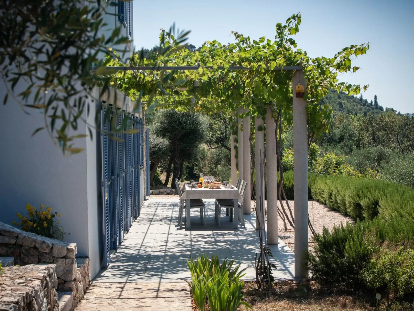 Villa Ella mit Infinity-Pool-Dehors