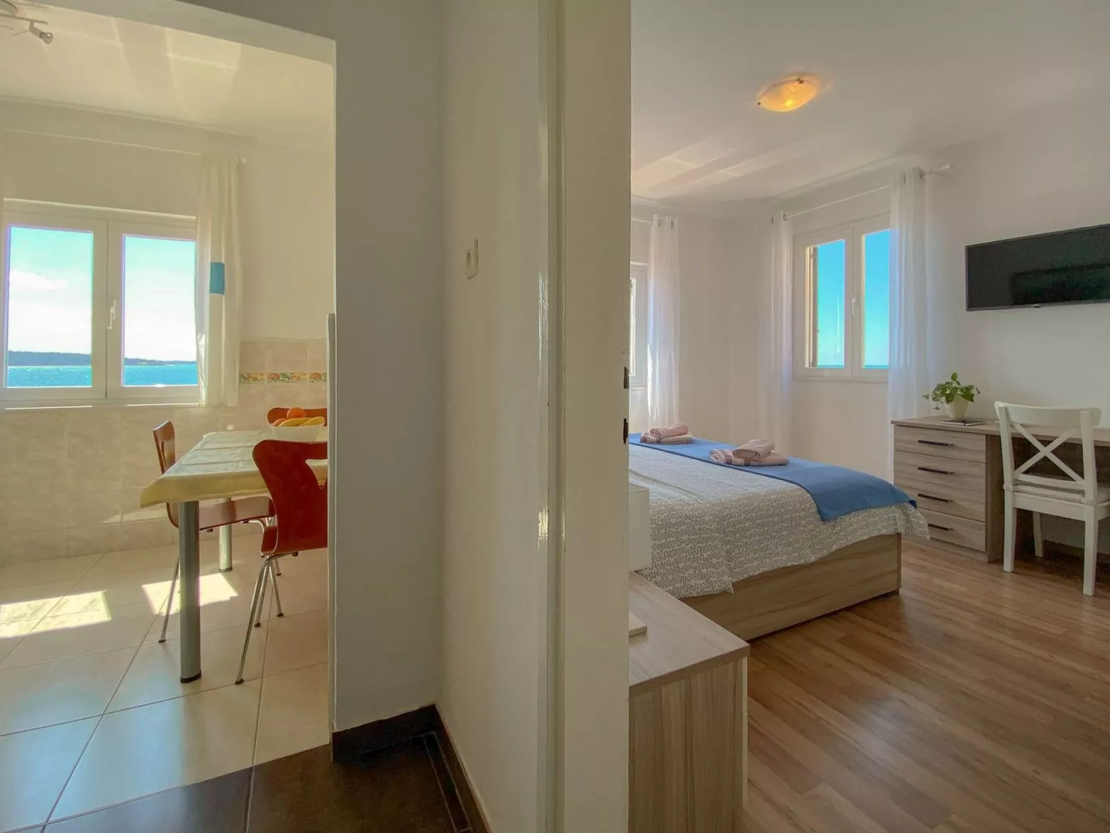 Gemütliches Appartement Libera direkt am Strand-Inside