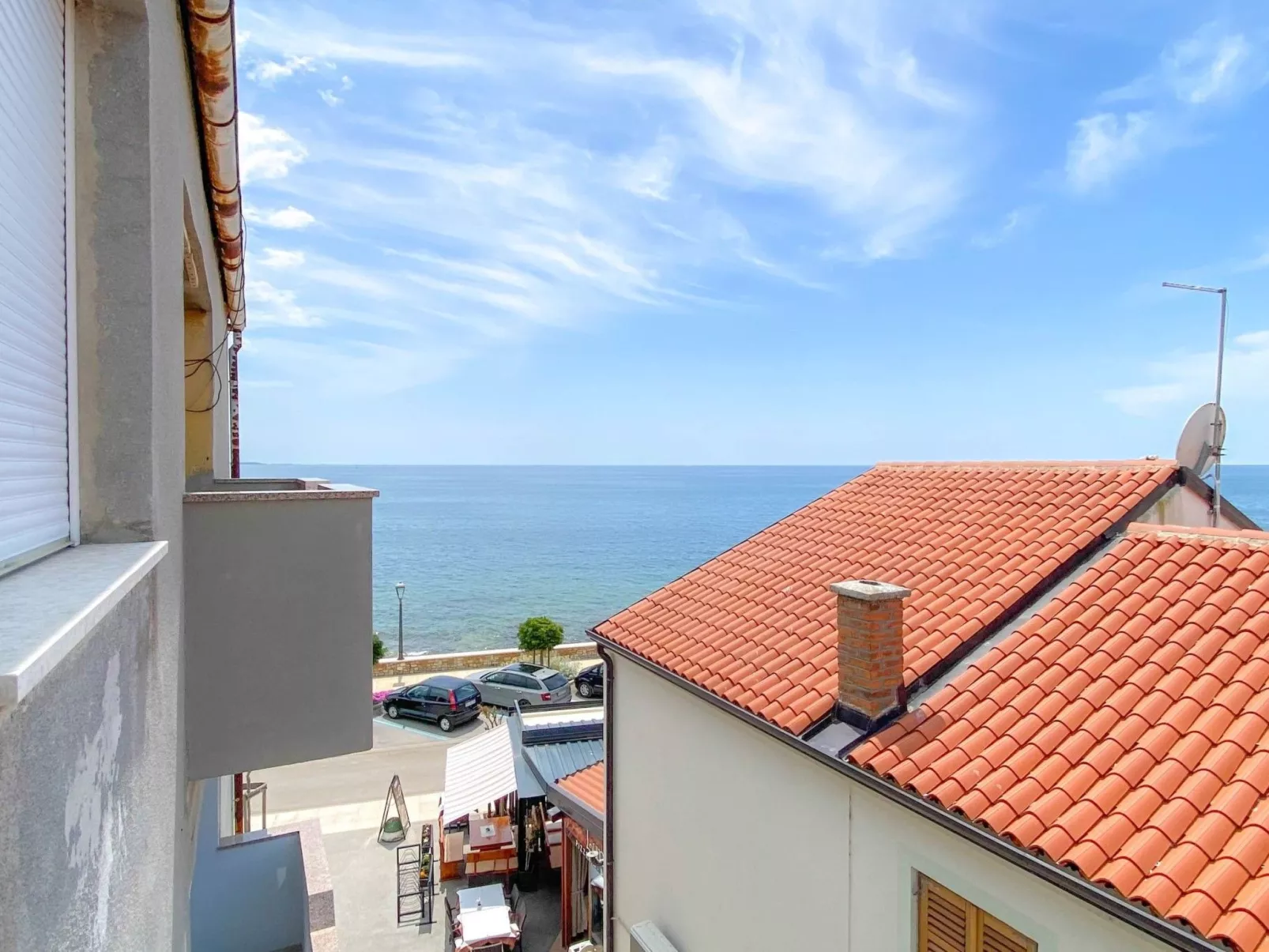 Wohnung "Meri" mit Blick auf das Wasser-Draußen