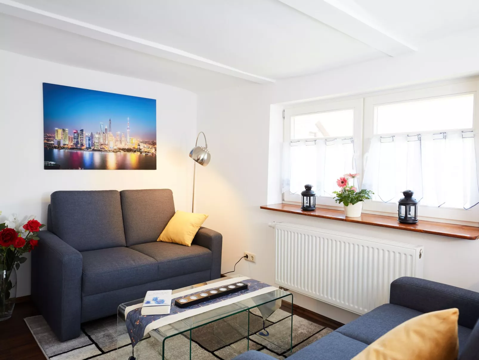 Fachwerkhaus mit Garten, Grill und Terrasse-Dedans