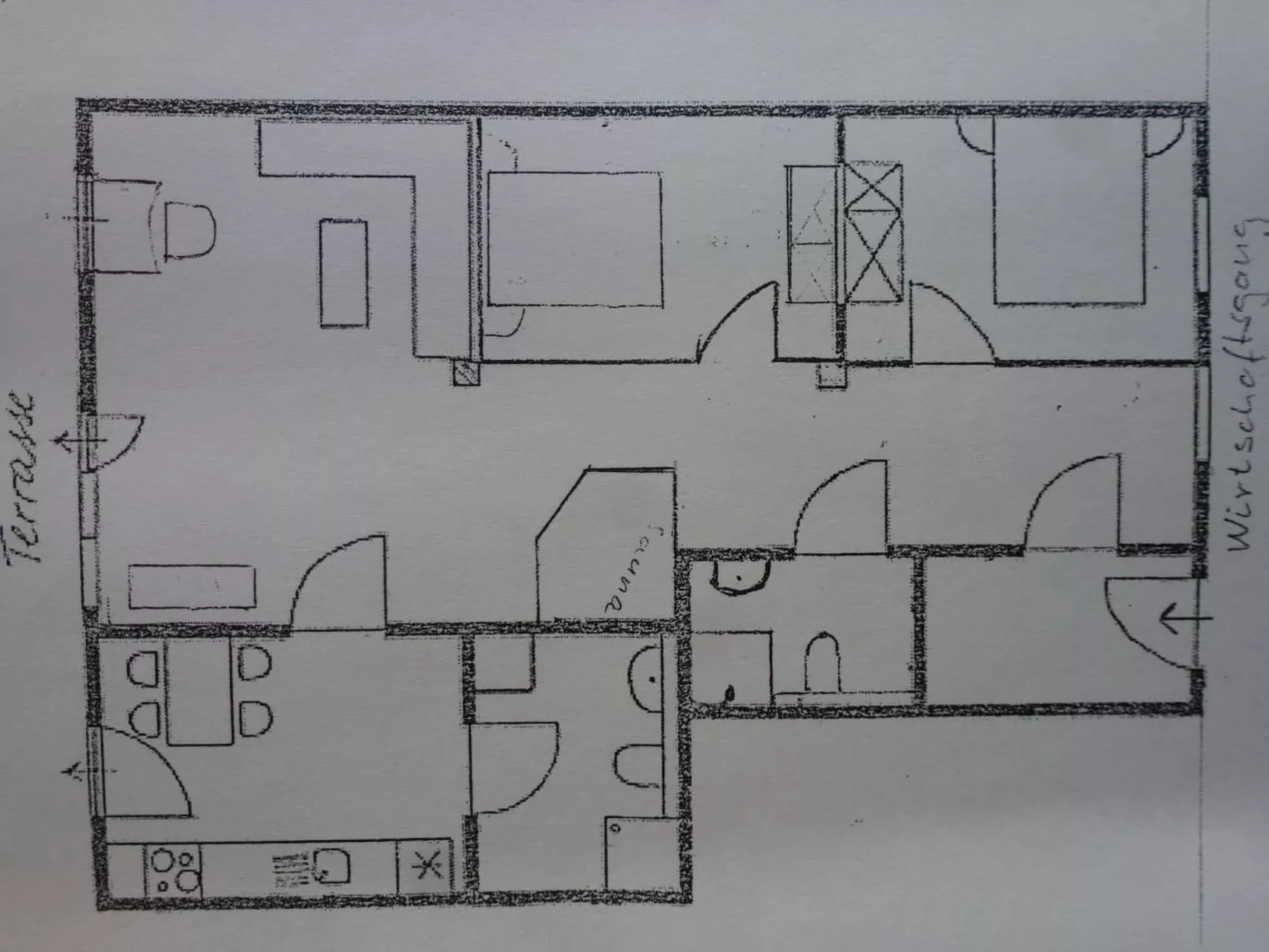 Hist. Schafscheune-Drinnen