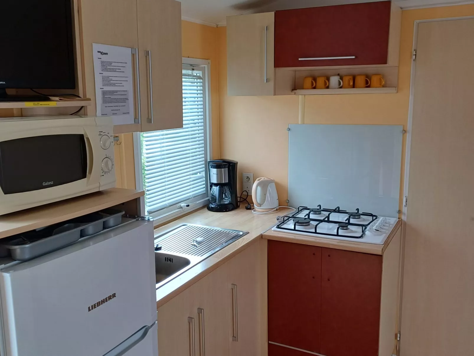 Mobilheim Budget 6p auf dem Campingplatz Scheldeoord-Drinnen