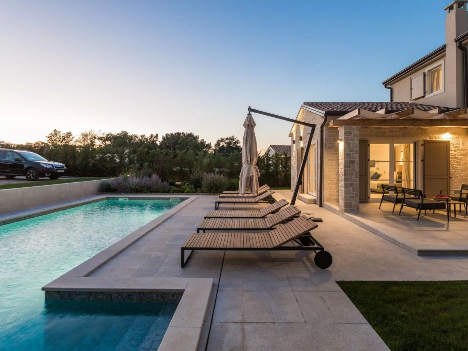 Schönes Haus in Tar mit privatem Pool-Dehors