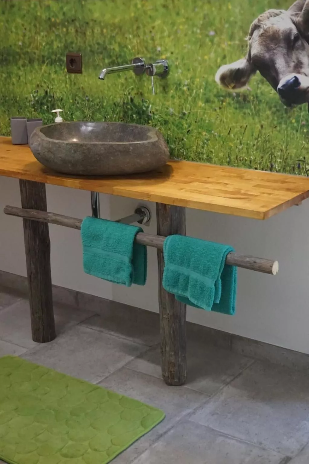 Chalet mit Blick auf das Wasser-Dedans