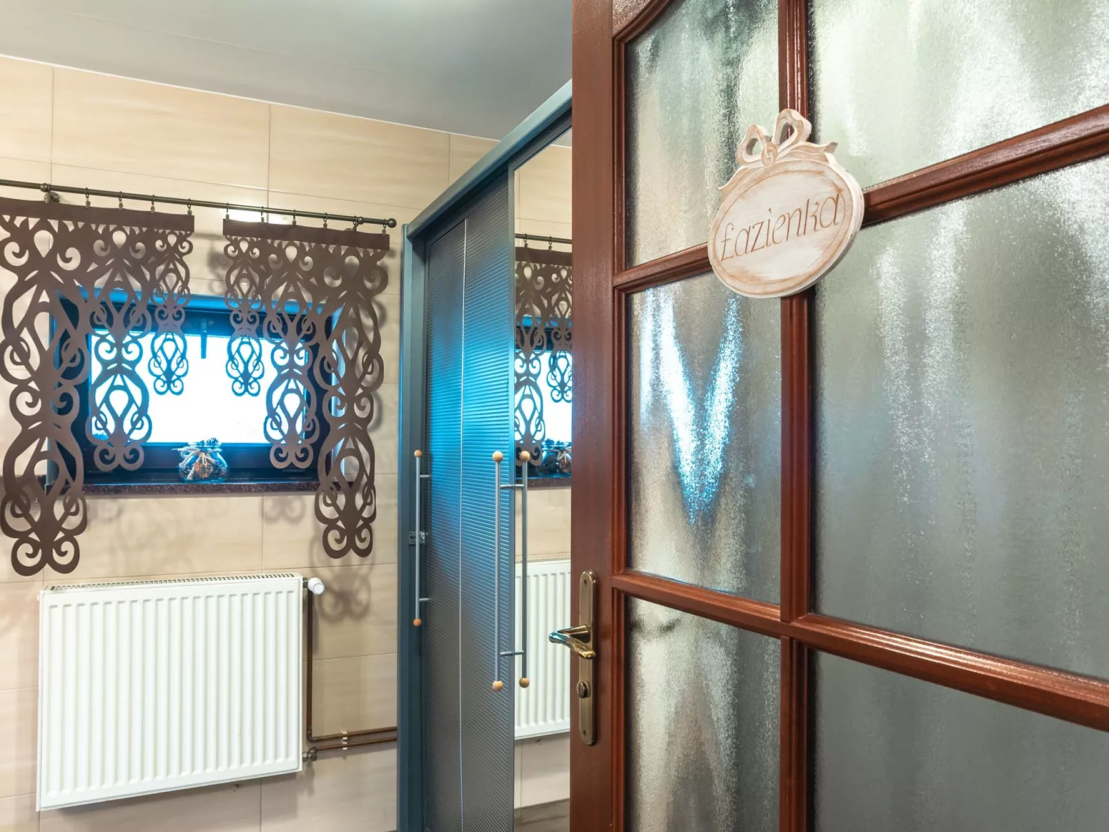 Wohnung mit Terrasse, Garten und Grill-Inside