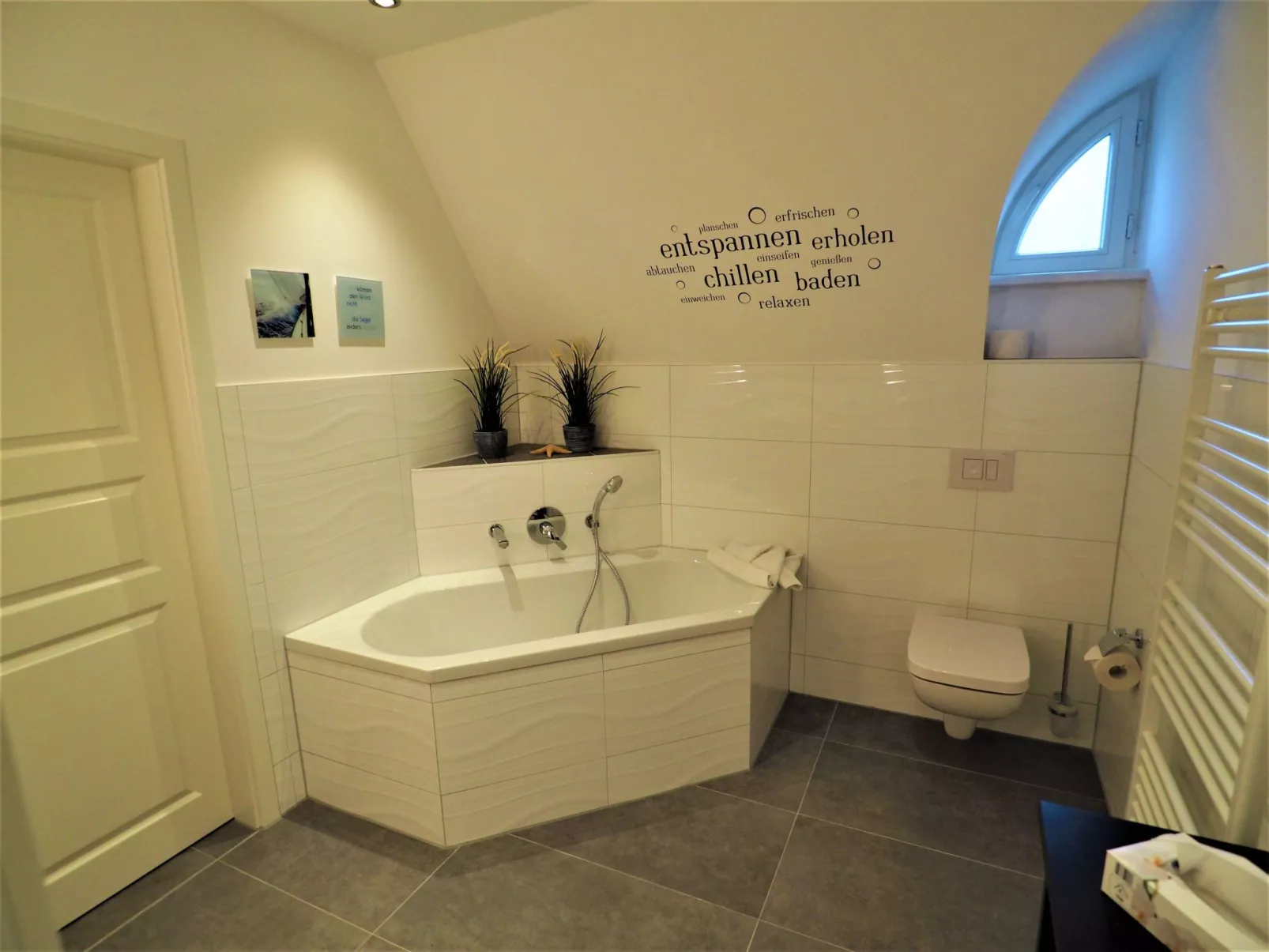 Träumen unter Reet-Inside