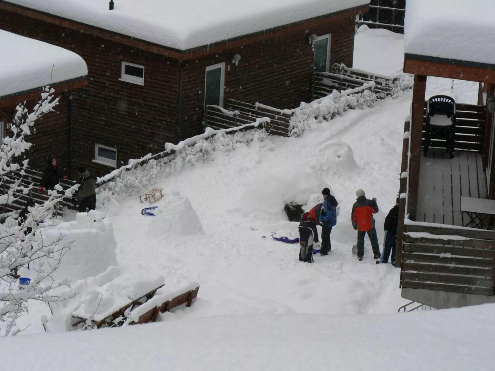 Für 6 Personen im Thüringer Wald-Draußen