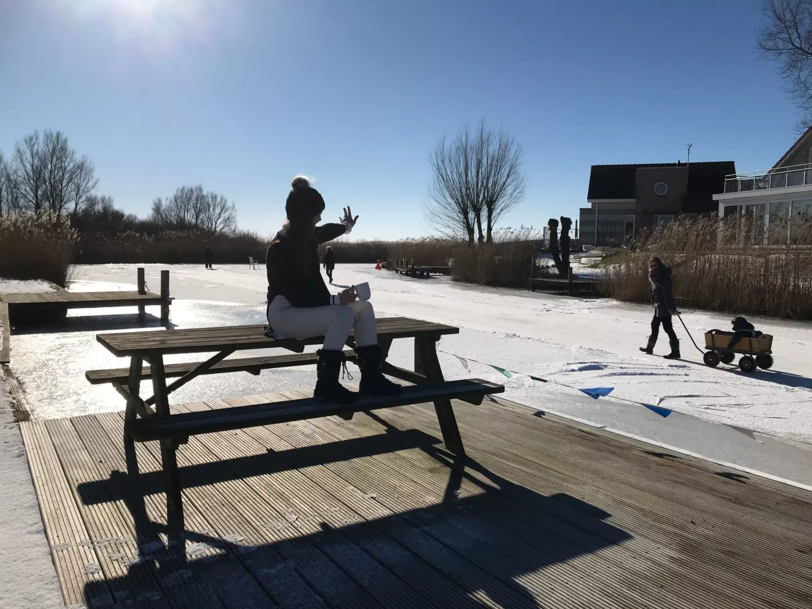Modernes Ferienhaus mit Sauna und Whirlpool-Outside