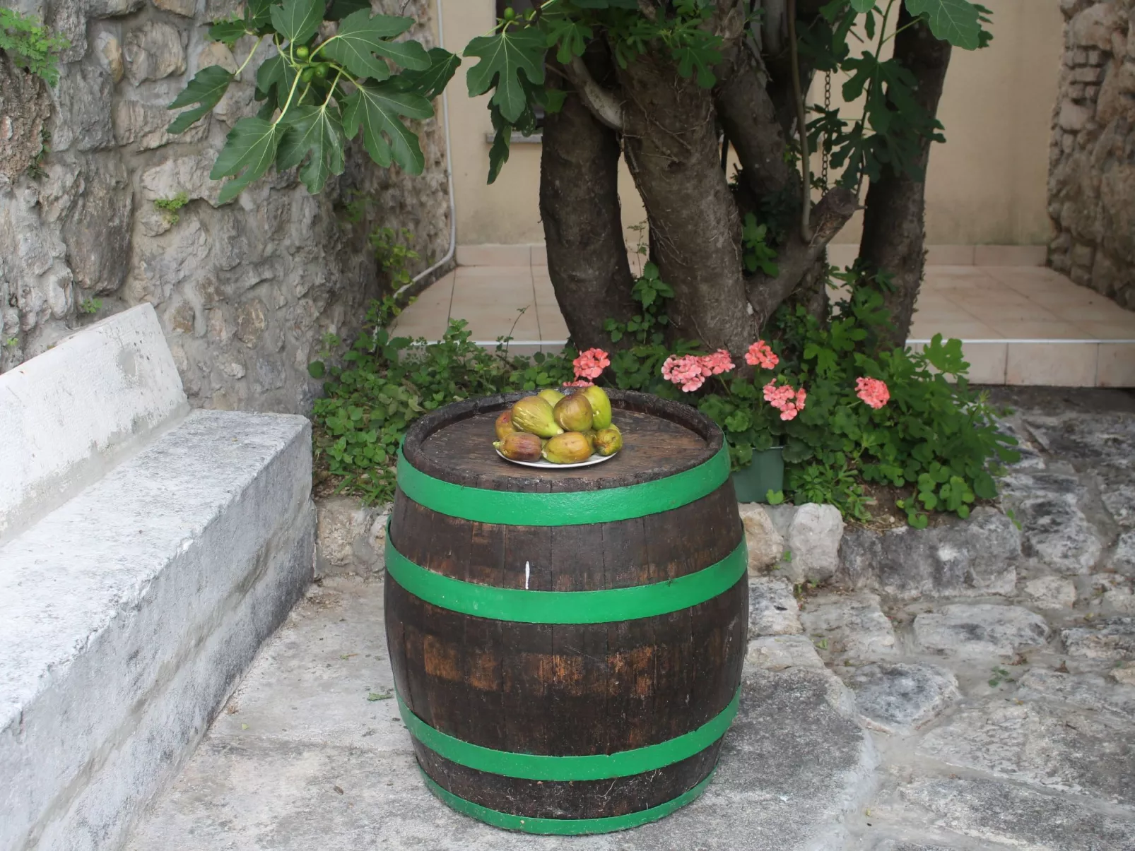 Geräumige Villa mit drei Schlafzimmern und einem ruhigen Garten-Outside