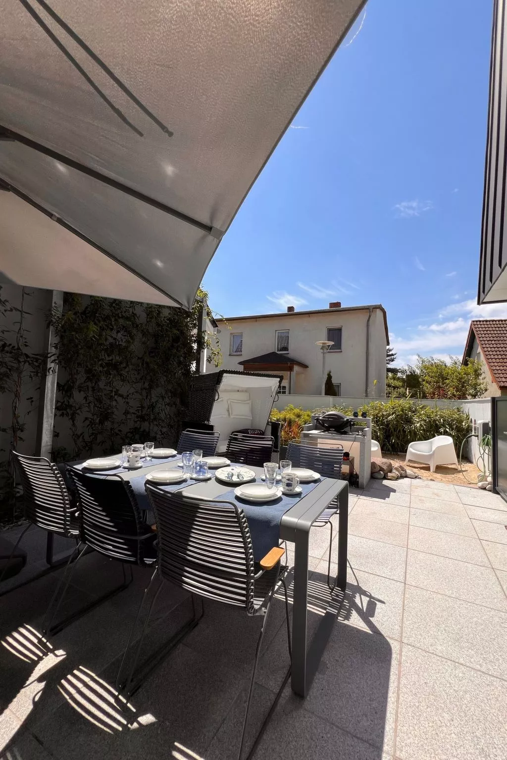 Stormy im Nauticum-Outside