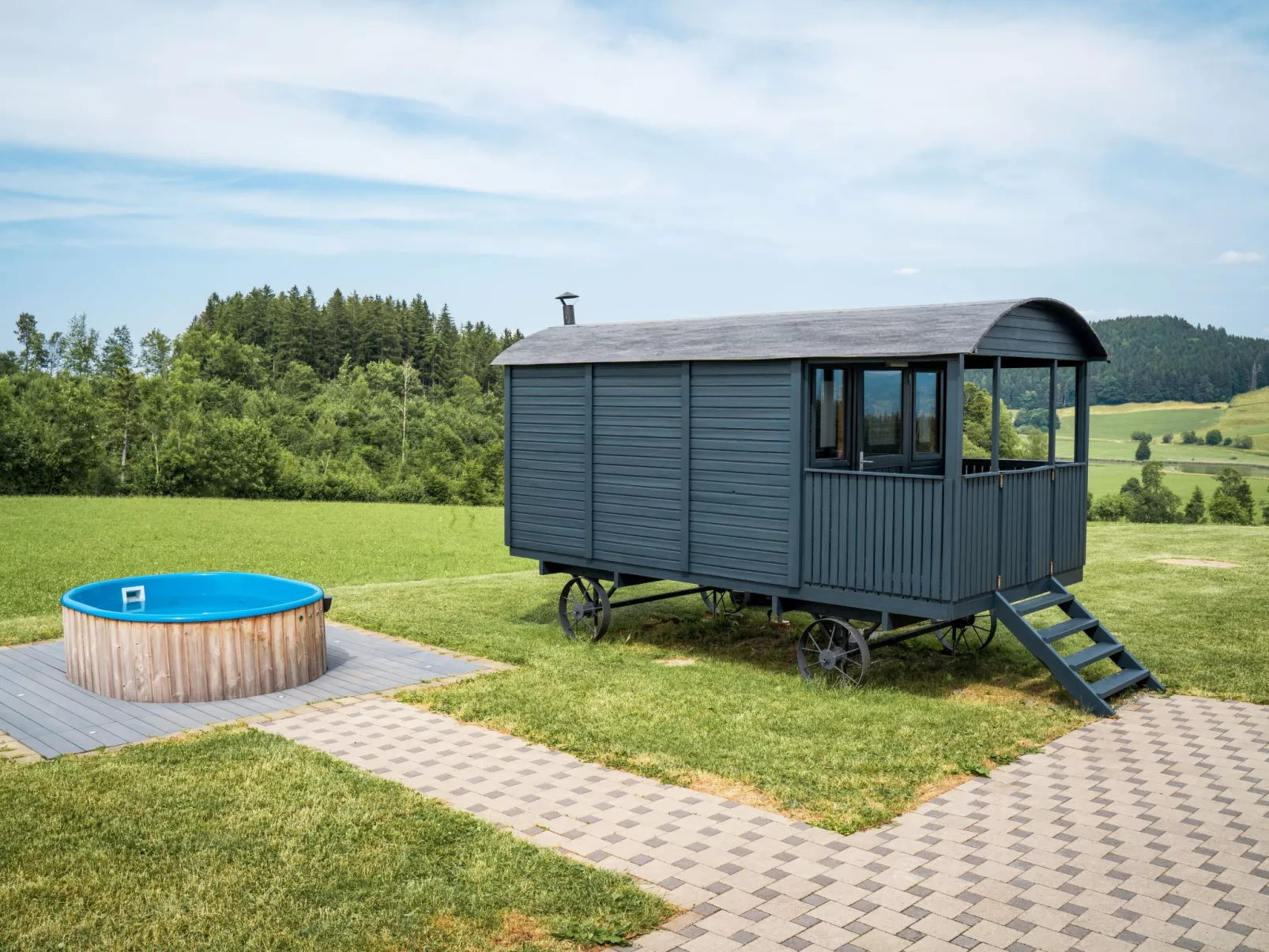 Appartement in Oberallgäu mit Großer Terrasse-Draußen