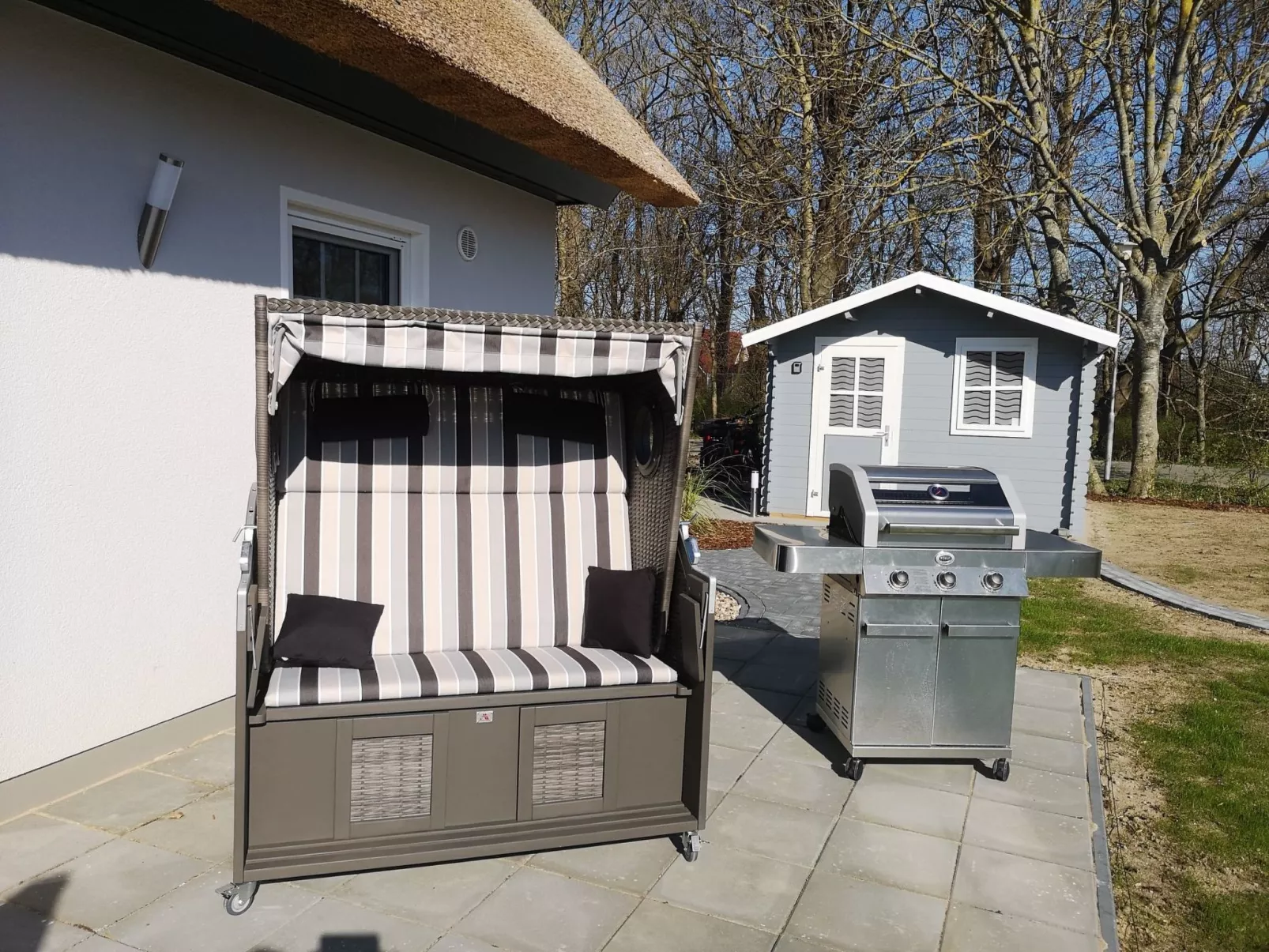 In Mellnitz mit Großem Garten-Draußen