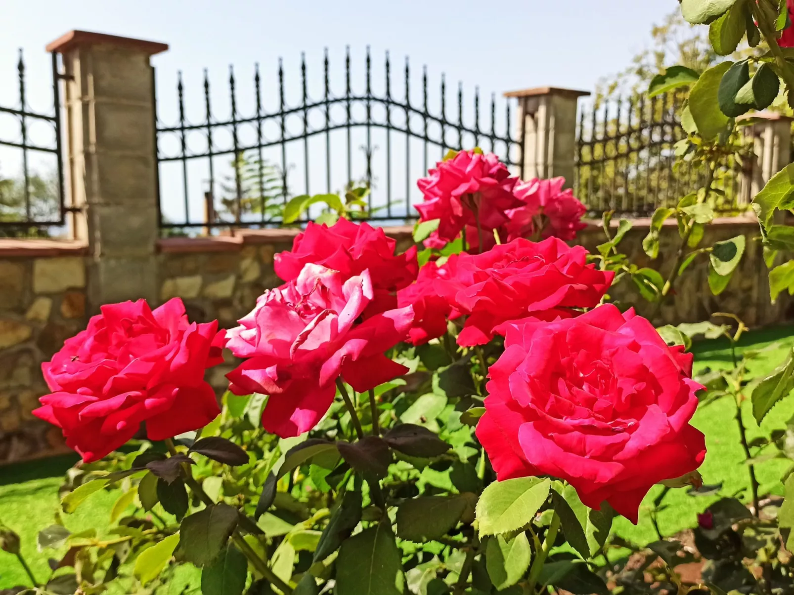 Familienvilla mit Meerblick "Arode Villa Ovid"-Outside
