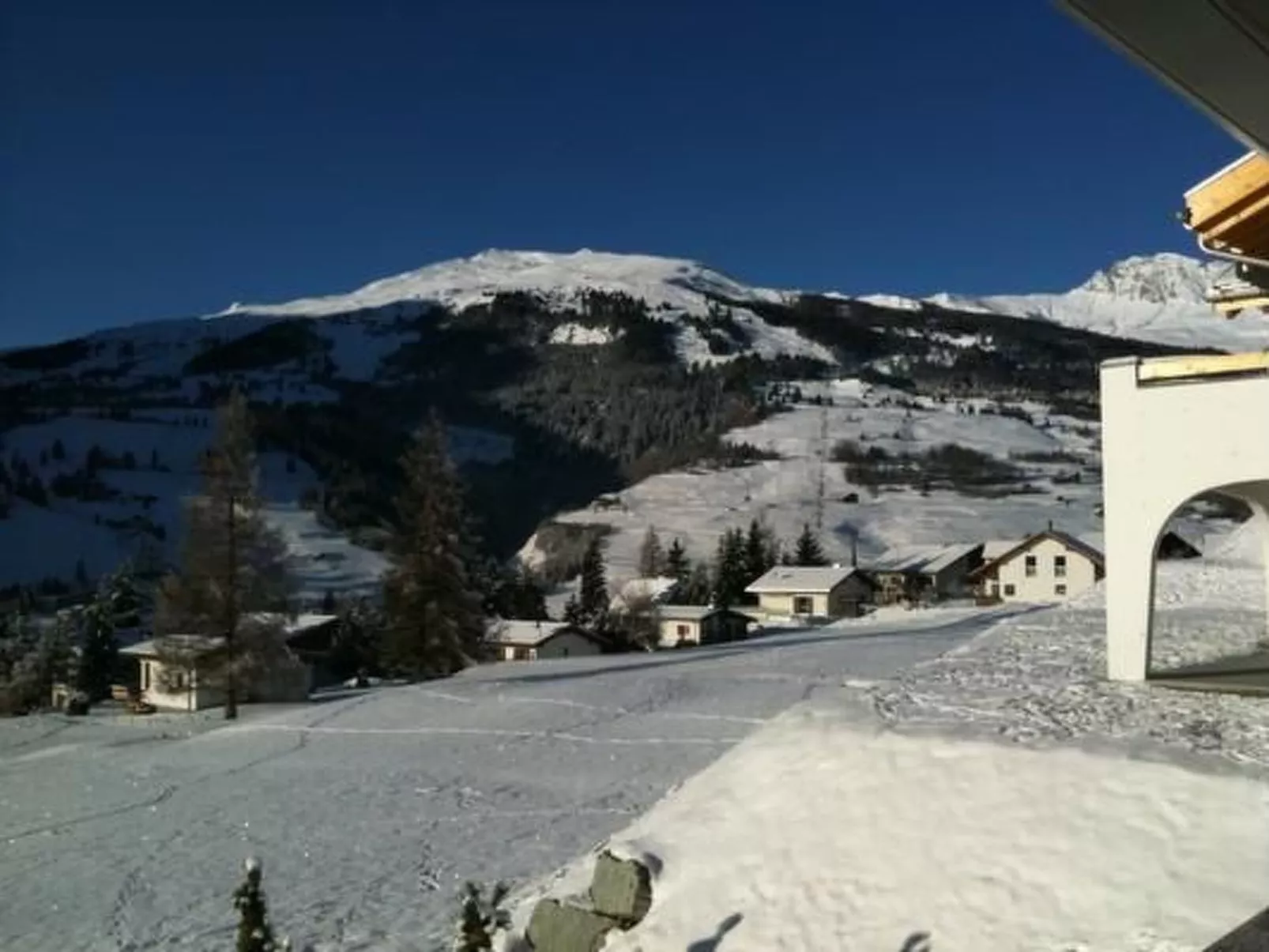 Fewo mit Bergblick-Draußen