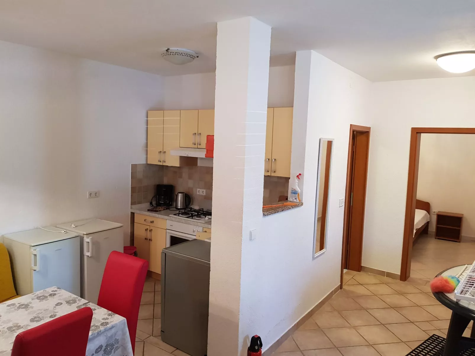 Große Wohnung in Mandre mit Grill und Terrasse-Dedans