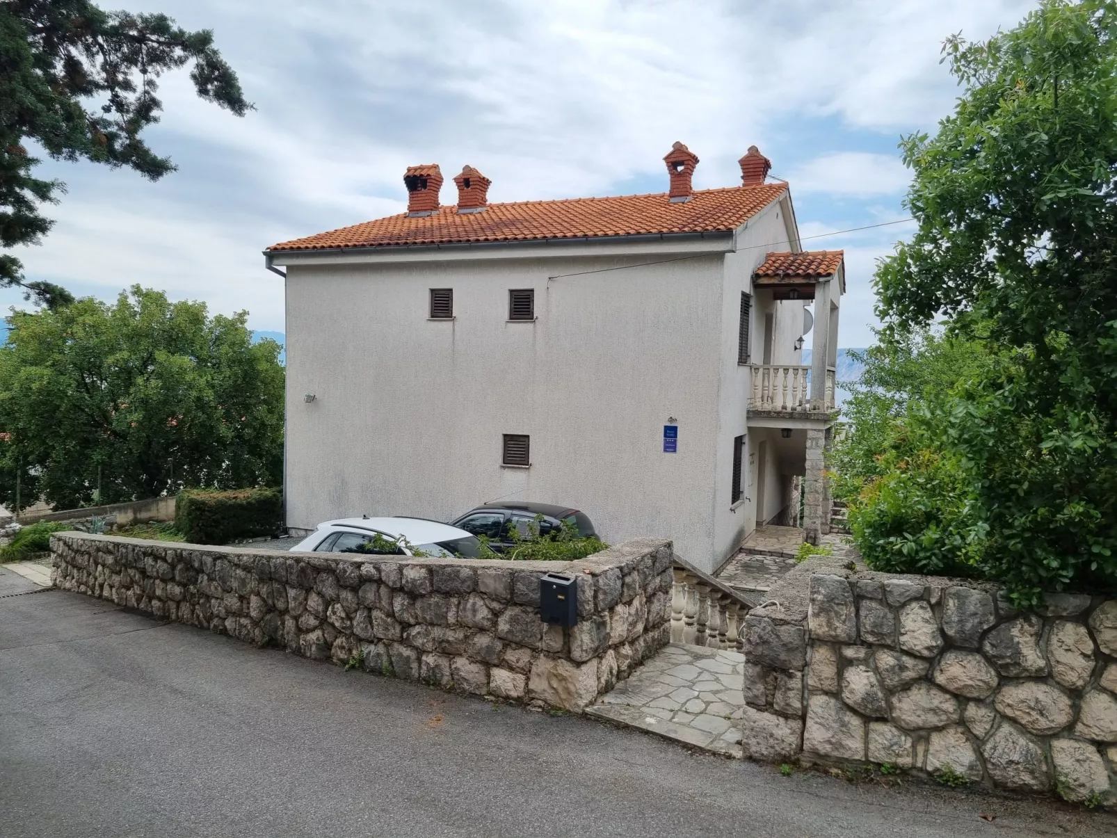 Wohnung mit Balkon mit Meerblick-Draußen