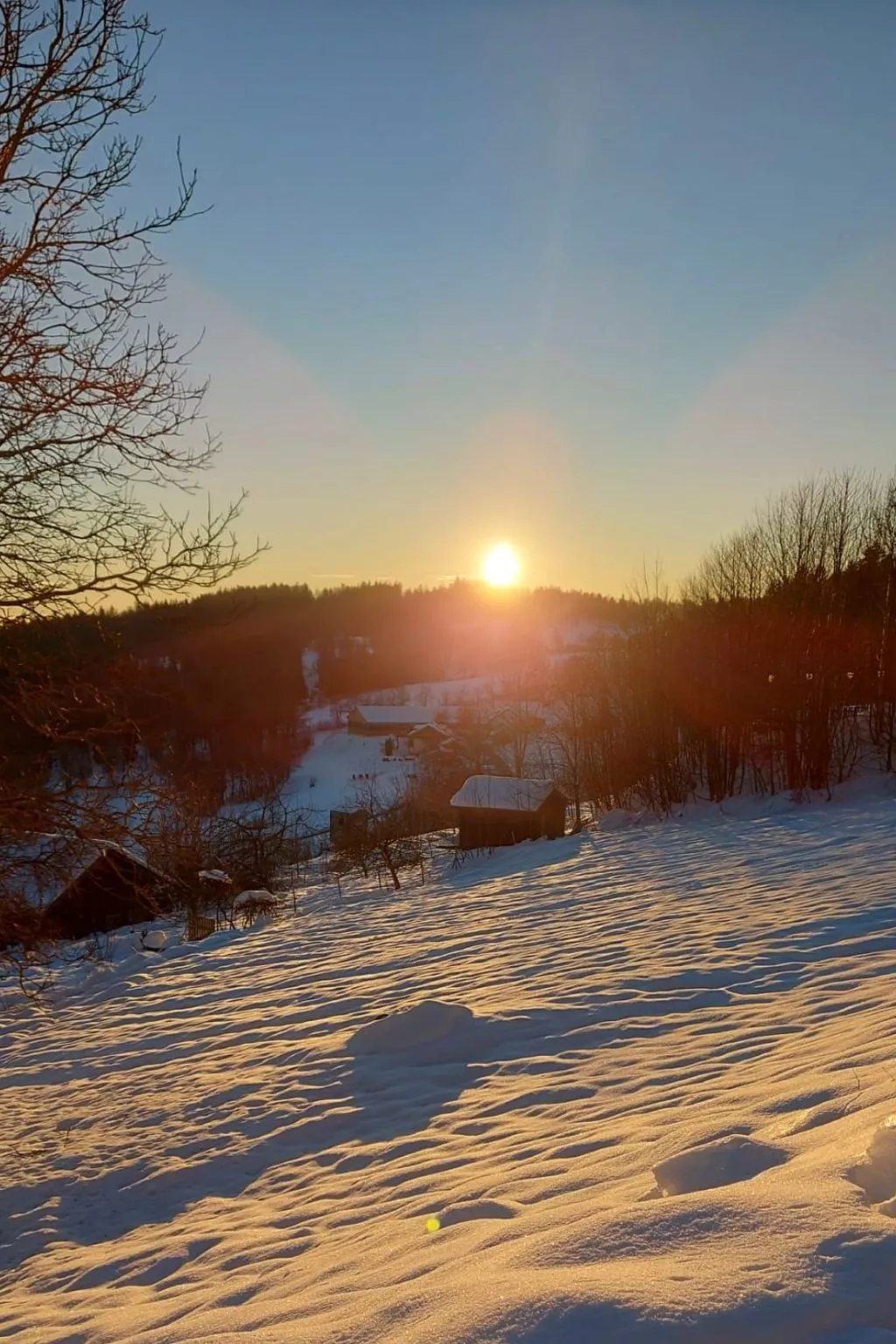Appartement in Langfurth mit Kleinem Balkon-Draußen
