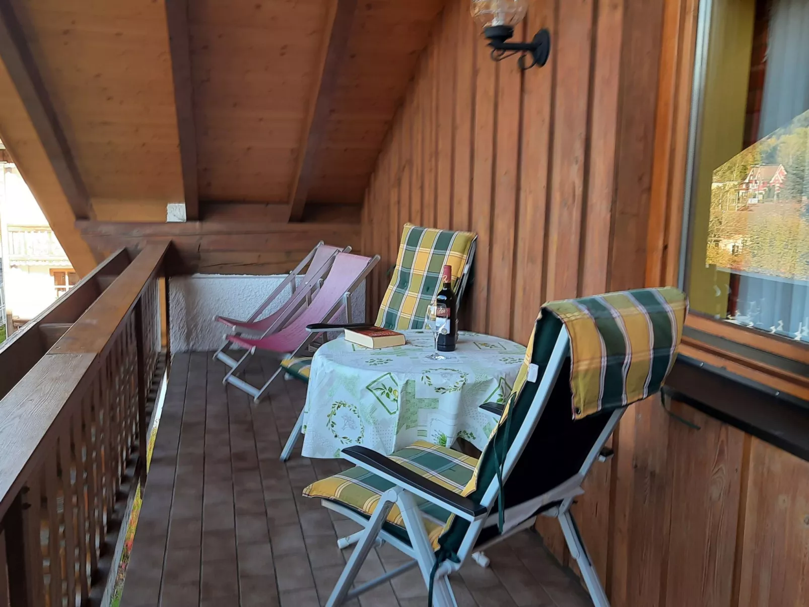 Abendrot in Bayerisch Eisenstein-Inside