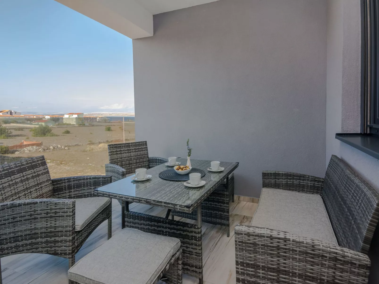 Wohnung mit Meerblick Glamour Vir - Agentur TA Leut-Dedans