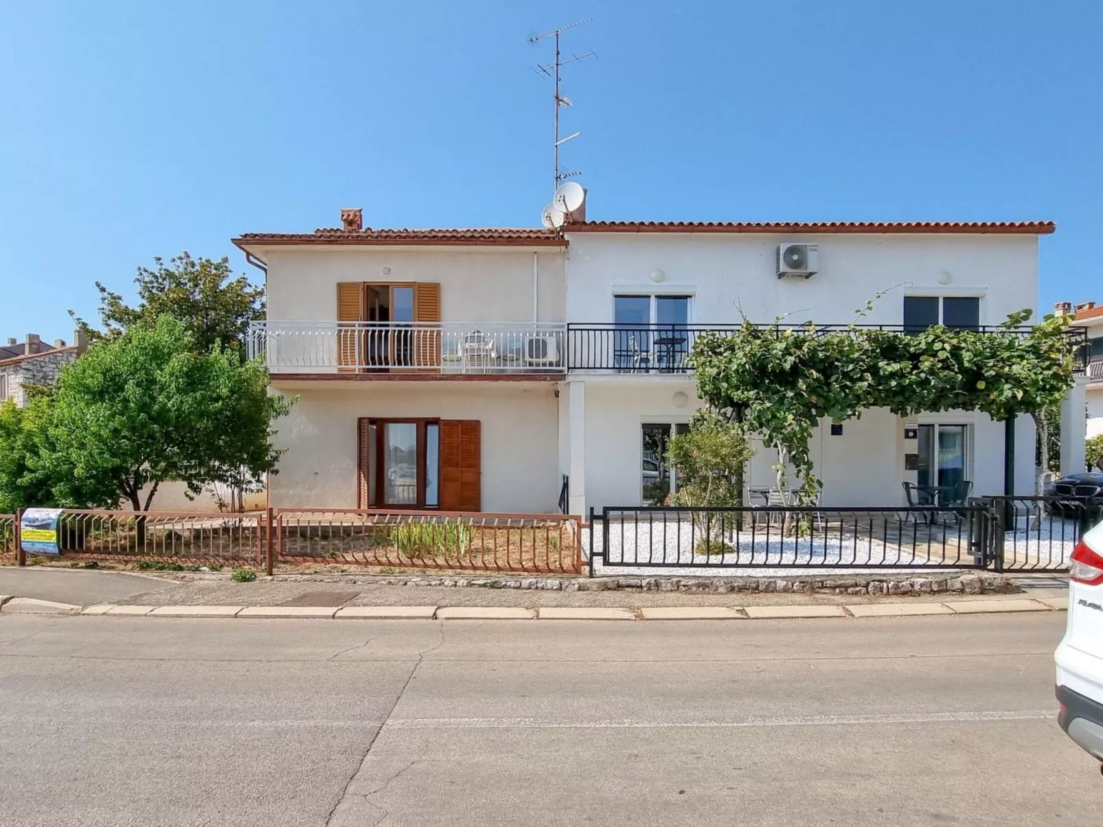 Apartment mit Meerblick für 4 Personen-Outside