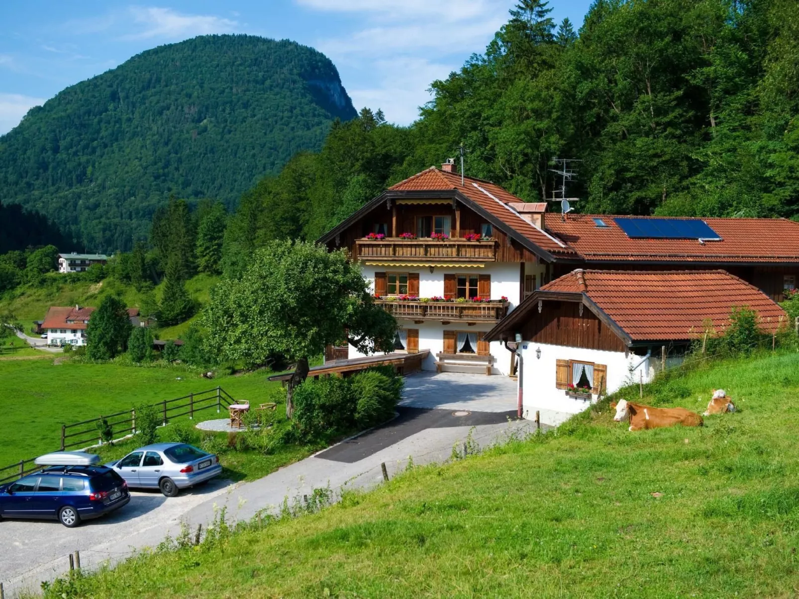 Große Wohnung in Berchtesgaden mit Terrasse-Draußen