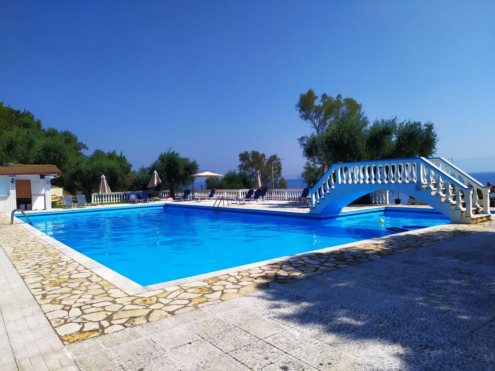 Fantastischer Meerblick-Dehors