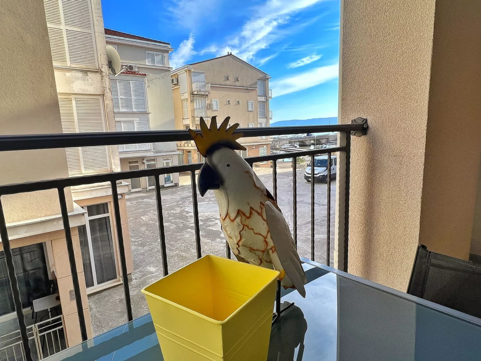 Studio-Wohnung am Meer Marina Mel-Draußen