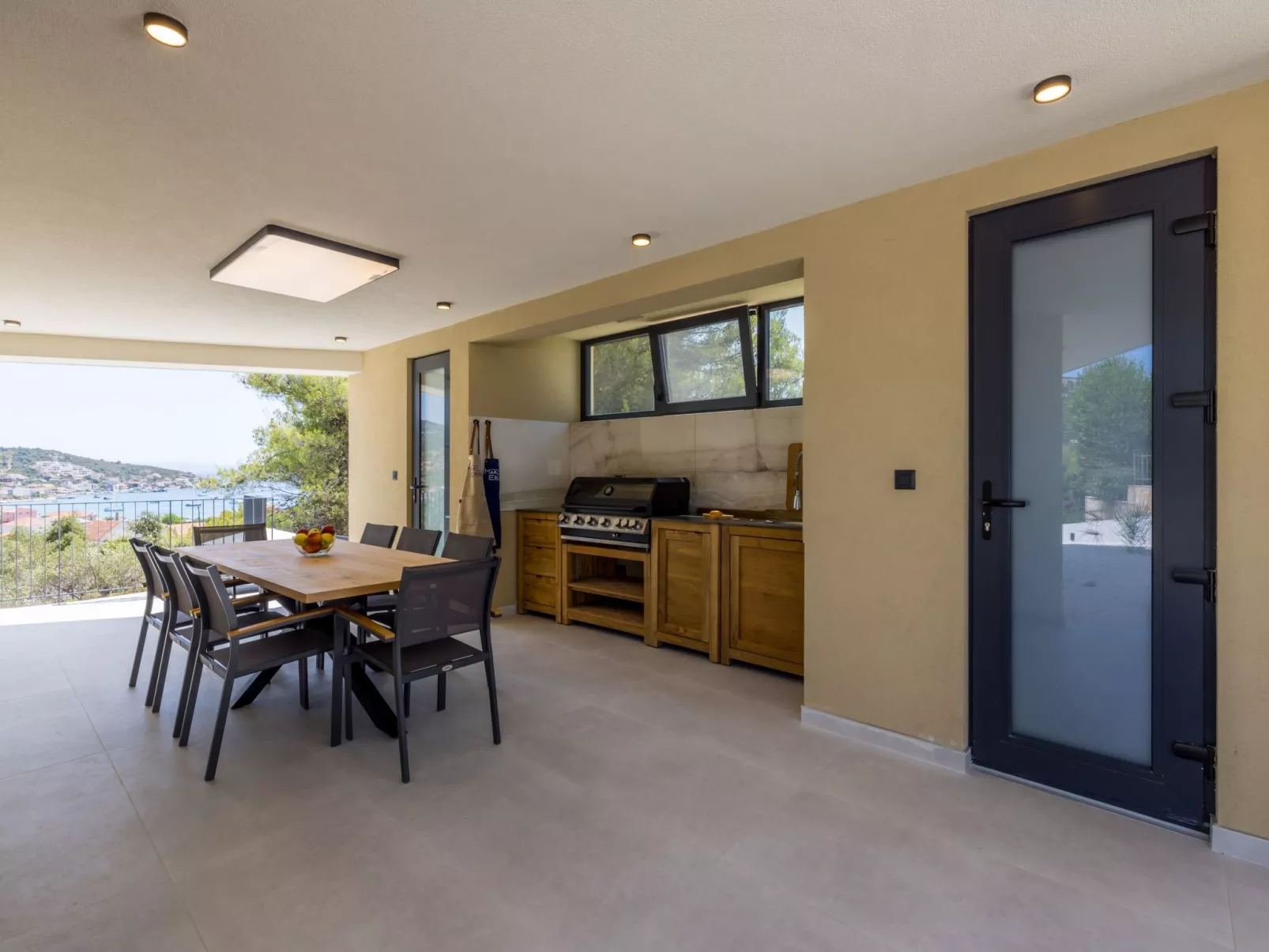 Mar Escape Villa mit Pool und Meerblick Kroatien-Draußen