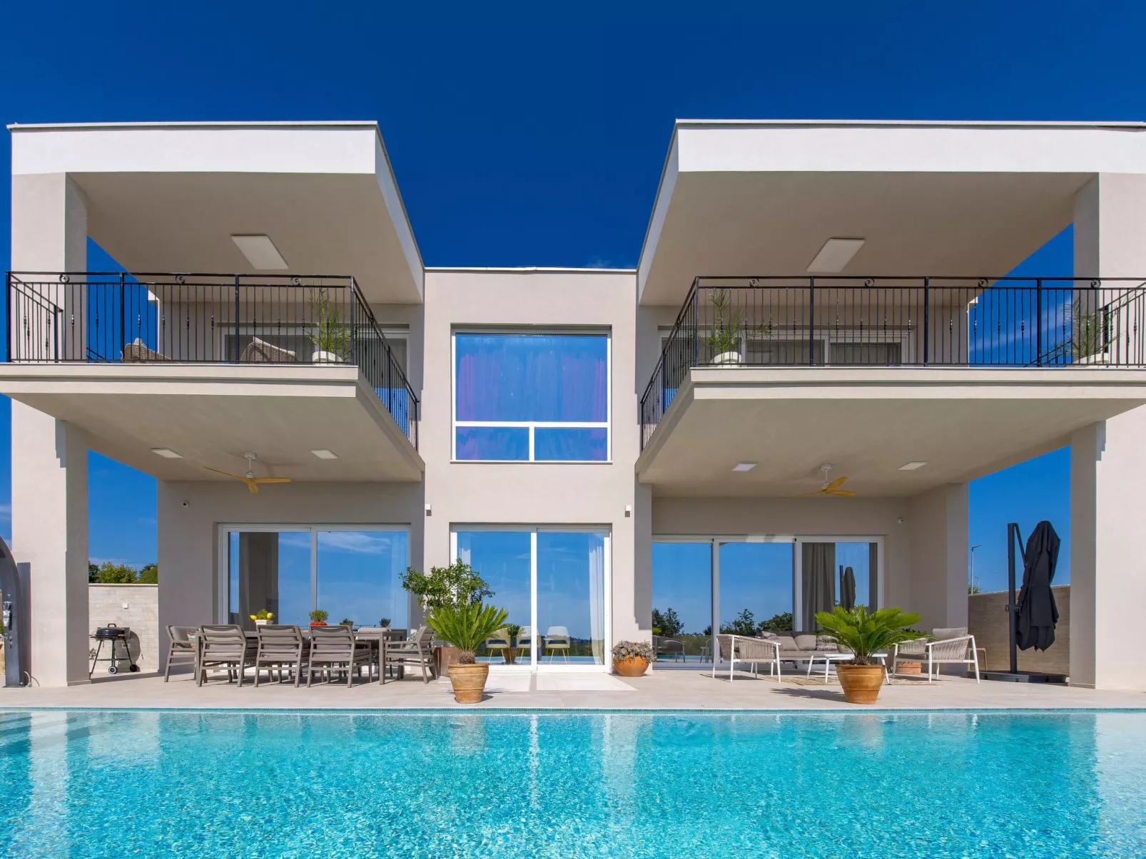 Ferienvilla "Monte Bibali" mit Infinity-Pool-Dehors