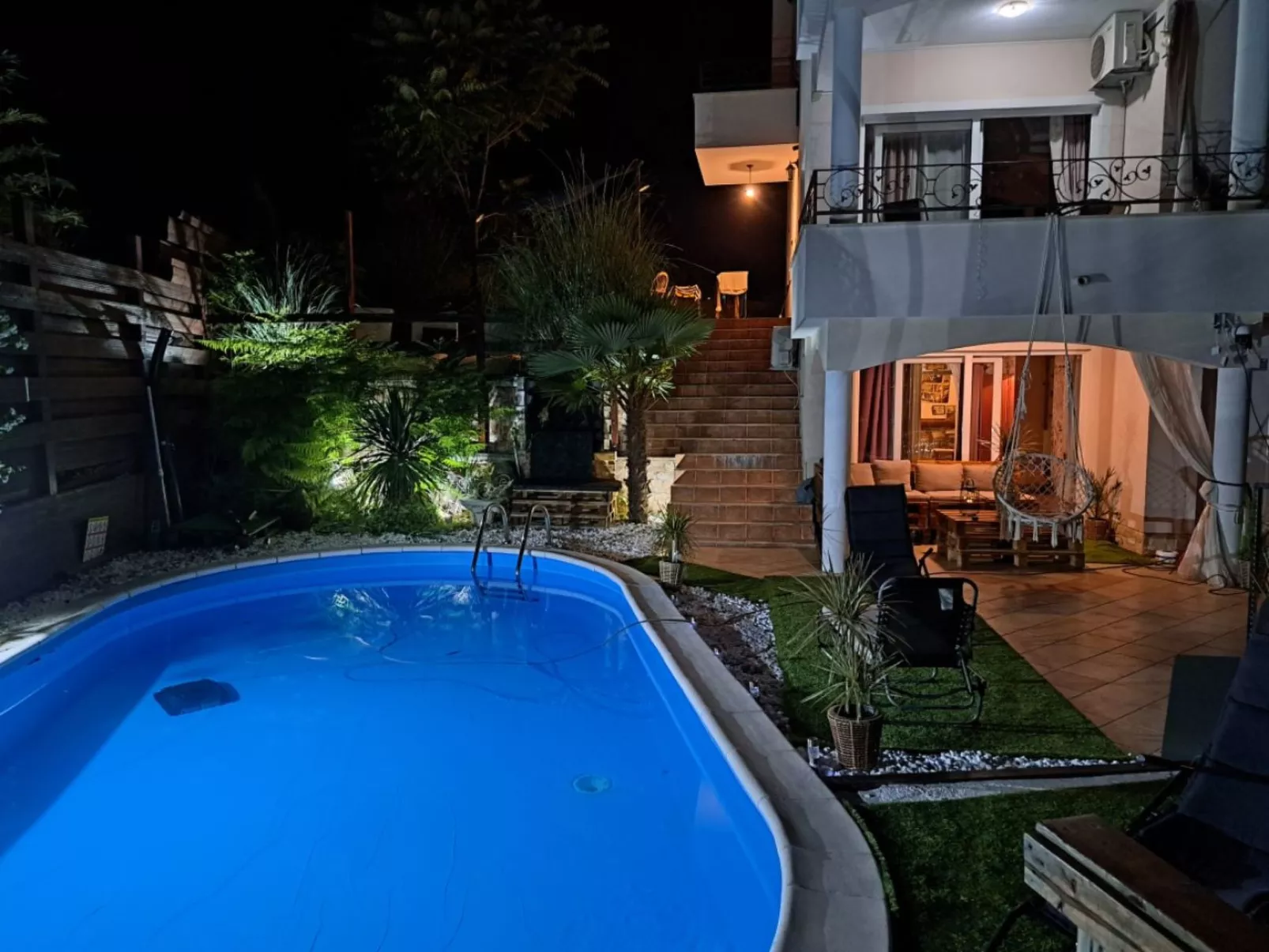 Wohnung in der Villa Emily mit herrlichem Meerblick-Draußen