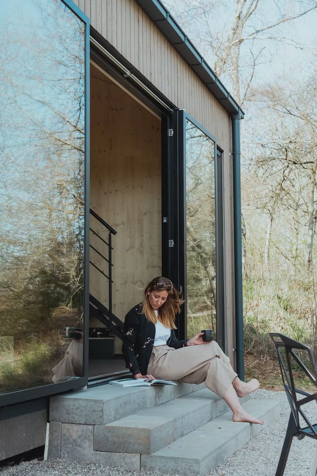 (B) Cabin Stars-Outside