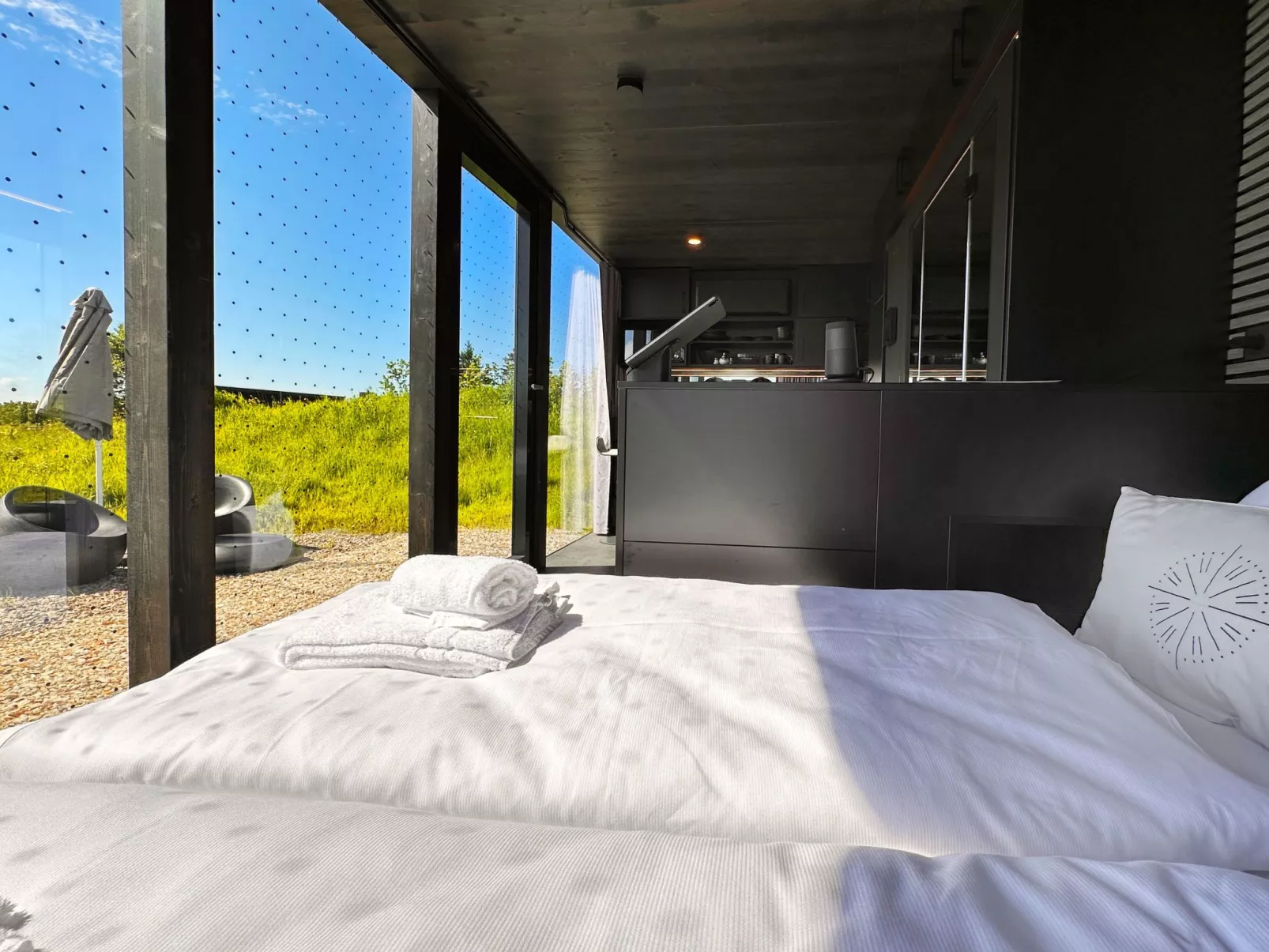 (6)Cabin Style Sauna-Drinnen