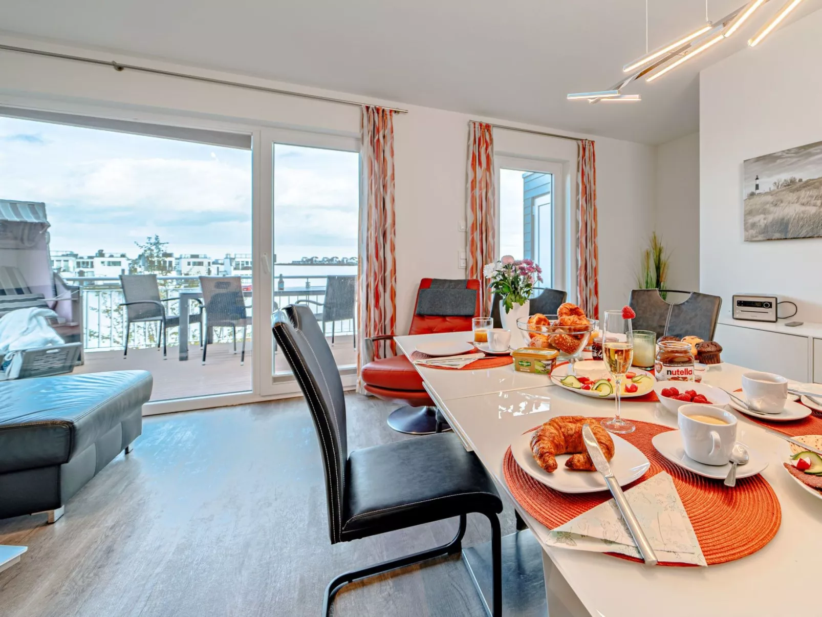 Schleivilla Lootsen Hus by Seeblick Ferien ORO-Drinnen