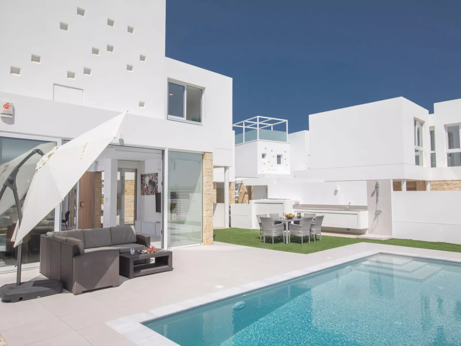 Haus in Protaras mit privatem Garten-Inside