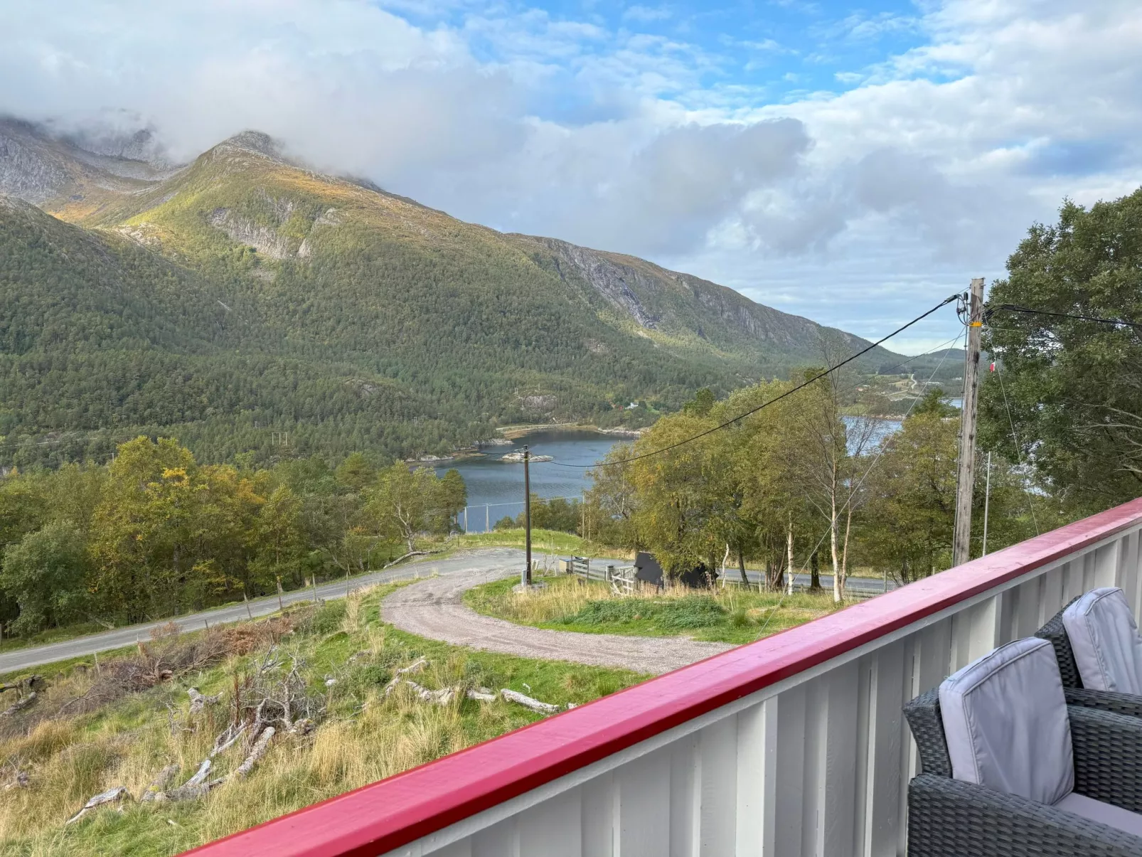 Stabben white House-Dehors