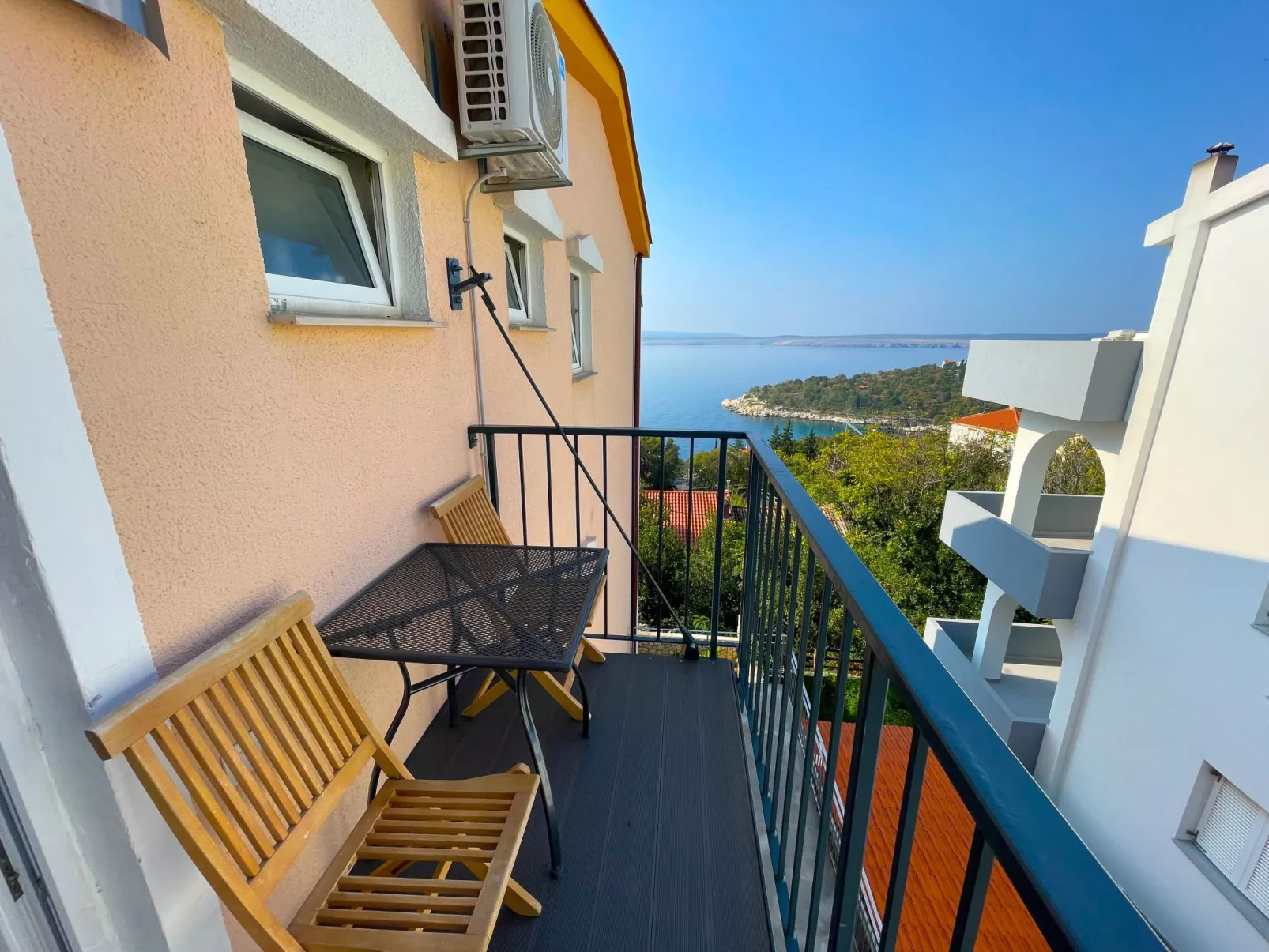 Studio-Apartment mit Meerblick-Draußen