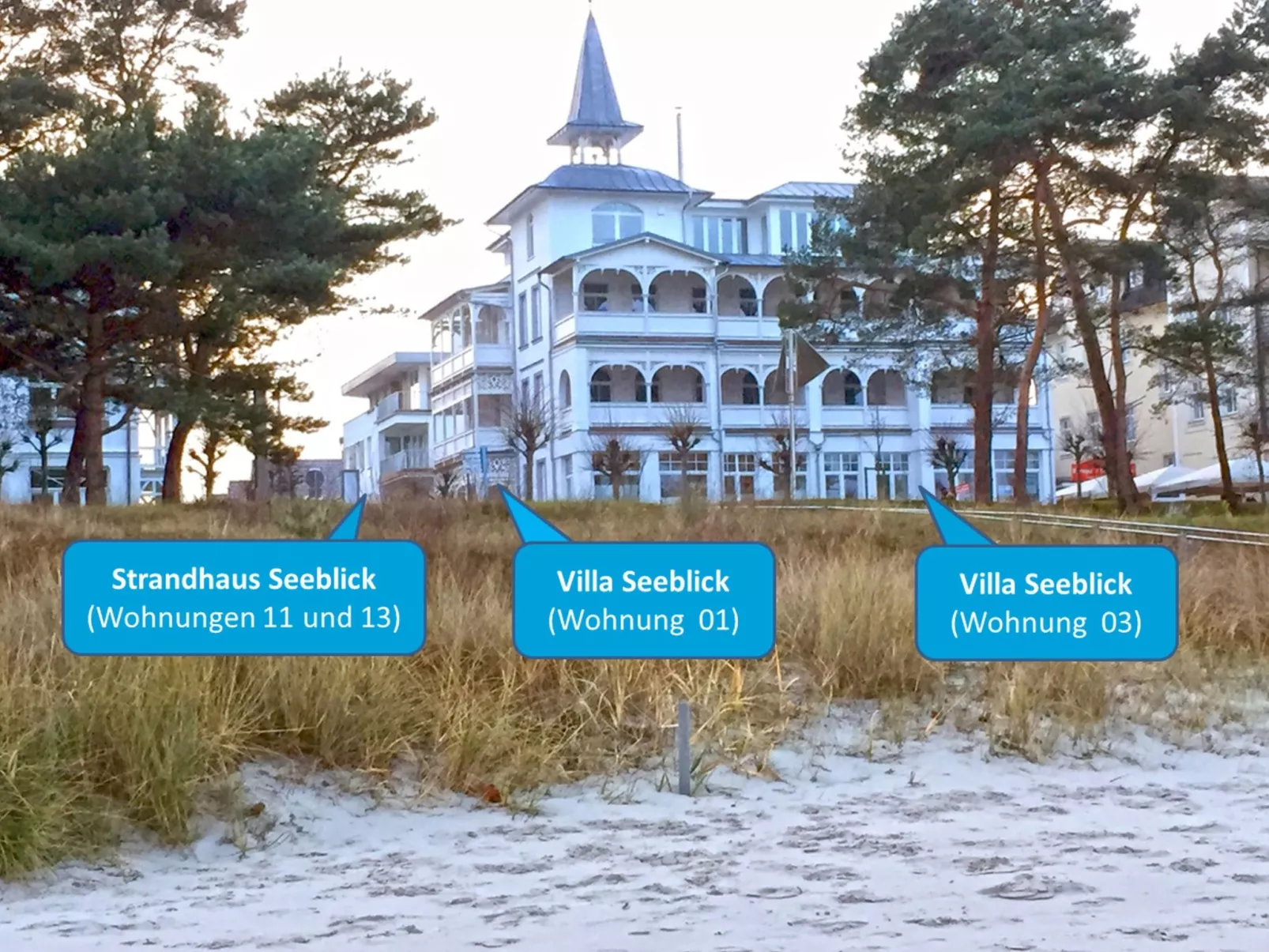 Villa Seeblick Binz-Dehors