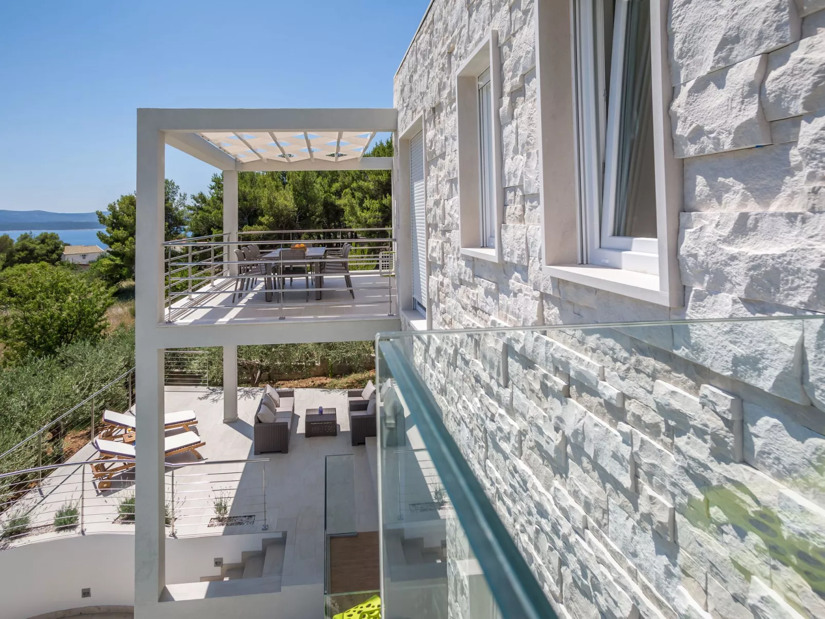 Villa Blanca Bol Insel Brac-Drinnen