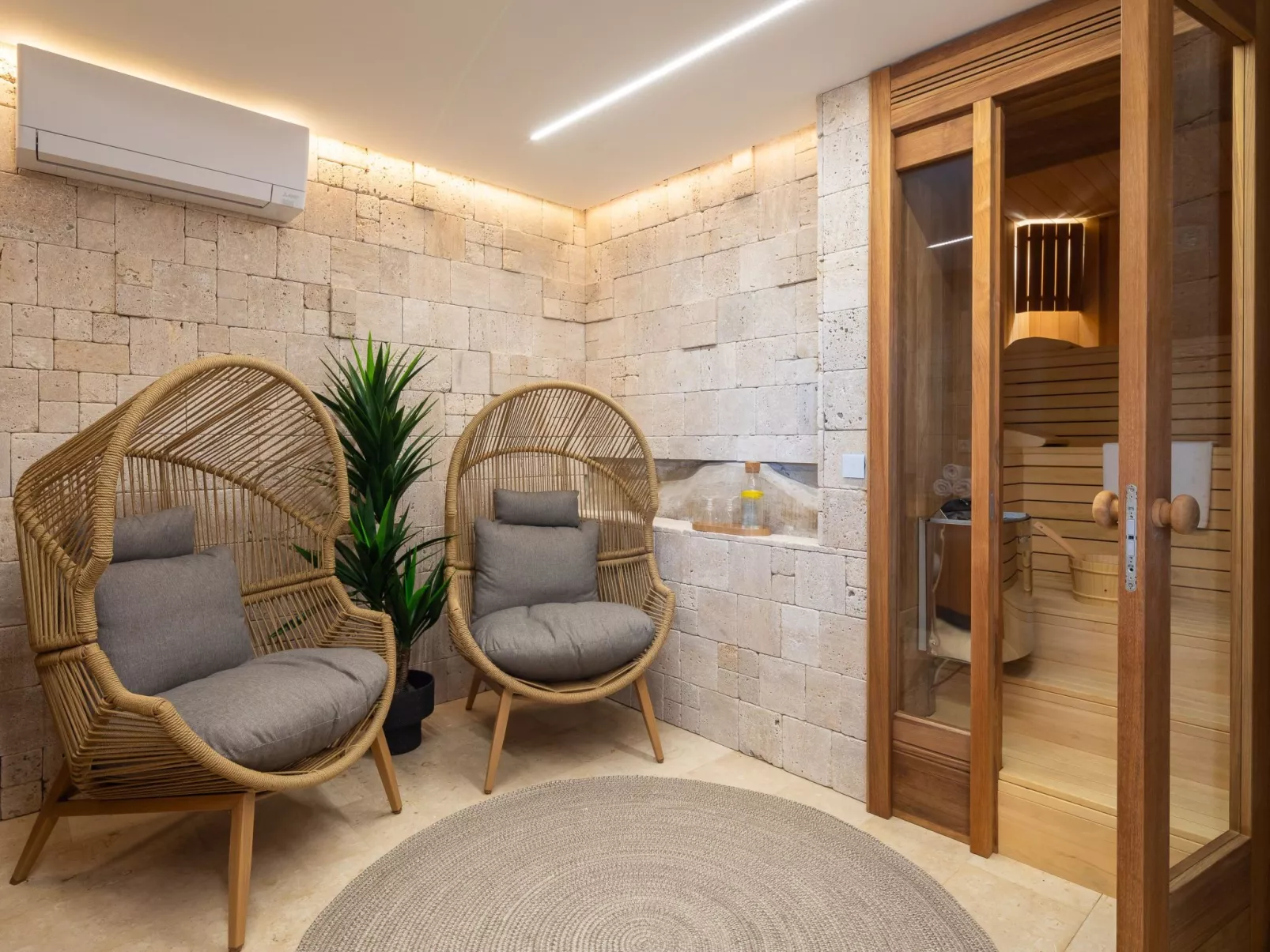 Villa L'orizzonte mit Außenküche in der Nähe von Trogir-Dedans