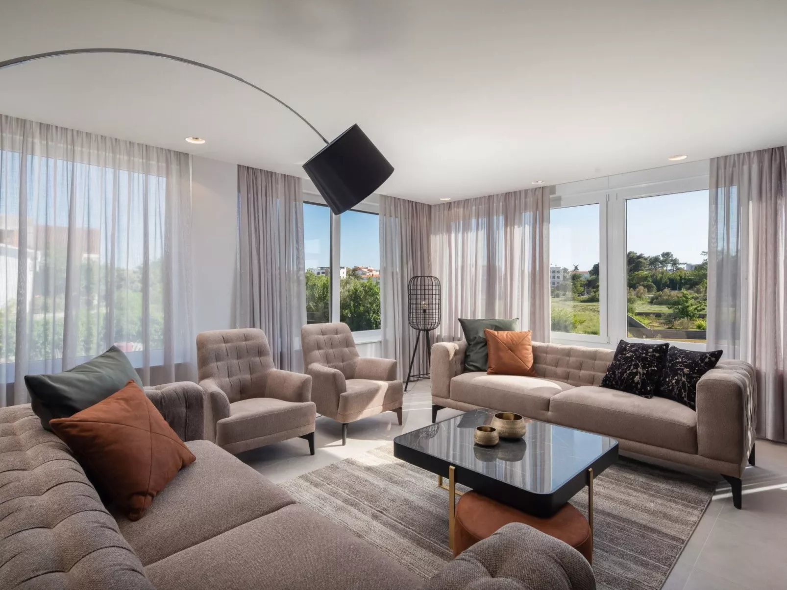 Villa La Tina in Petrcane, Dalmatien-Dedans