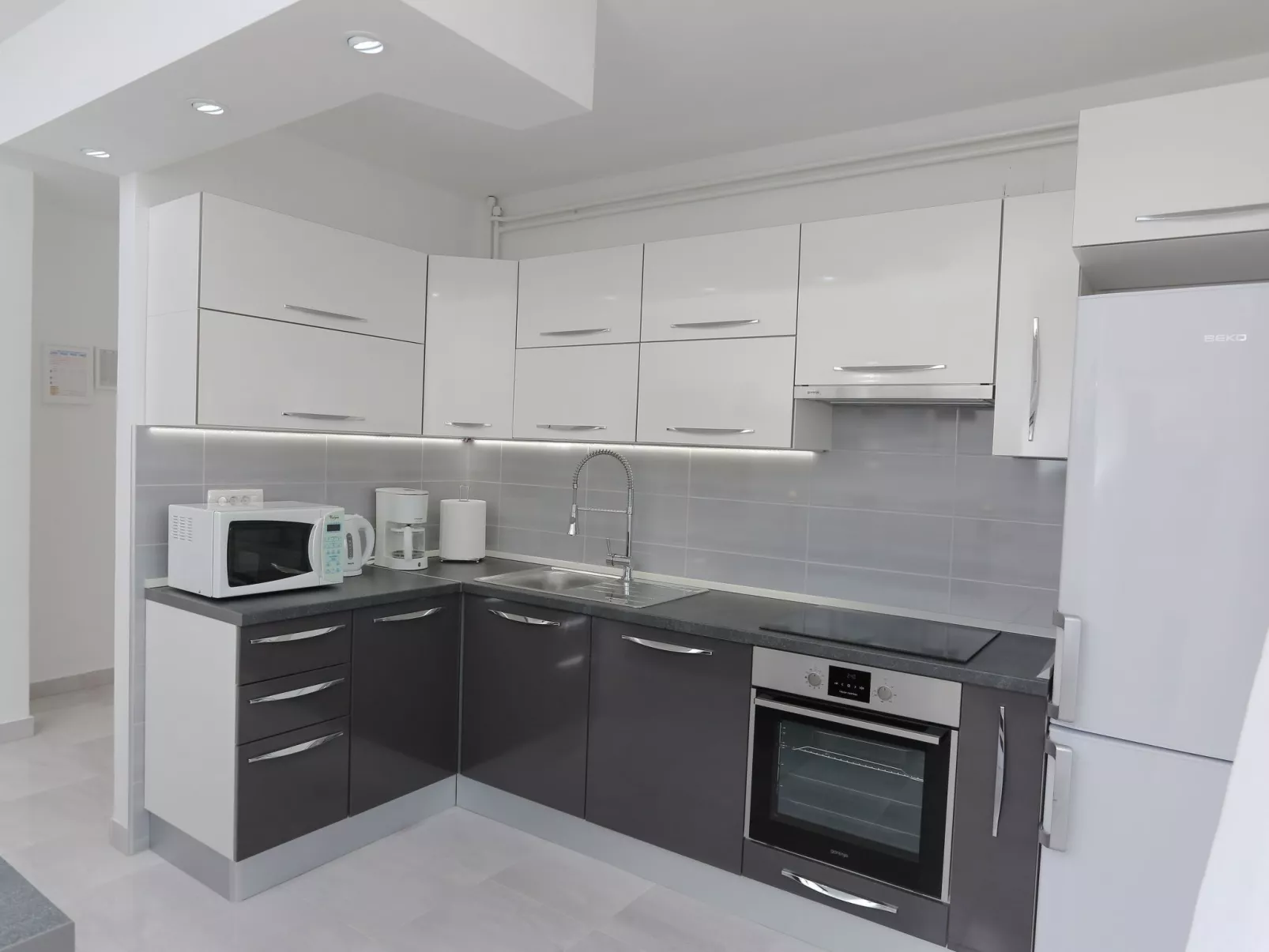 Komplett ausgestattete Wohnung für 7 Personen-Inside