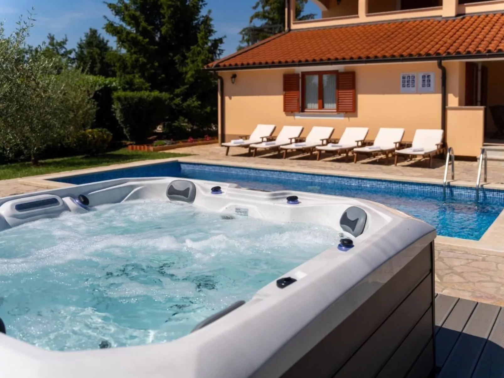 Villa "Villa Dani" mit privatem Pool-Dehors