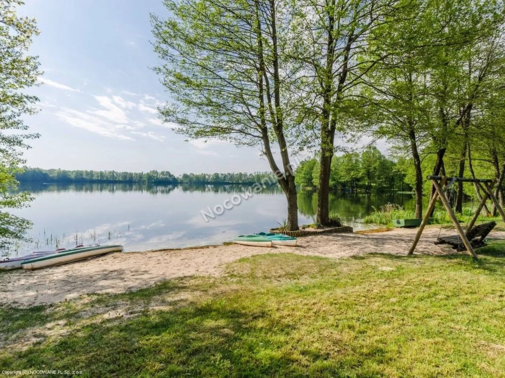 Haus am See mit Sauna-Draußen