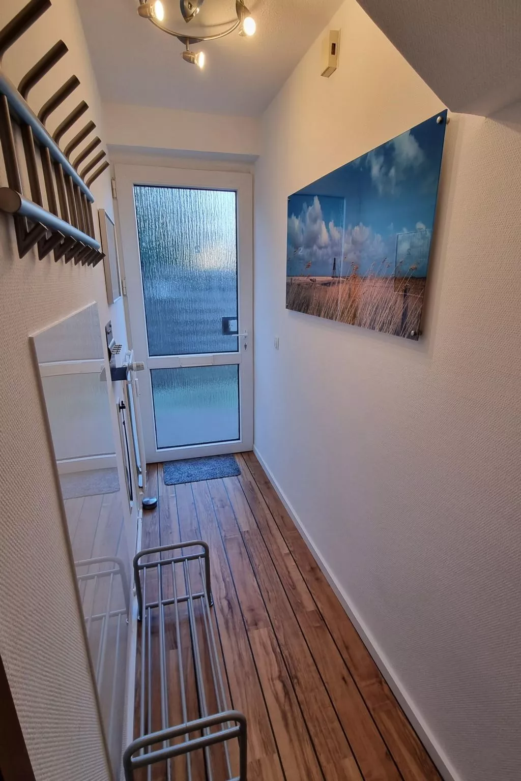 Gemütliche Ferienwohnung für zwei Personen mit sonniger Südterrasse-Drinnen