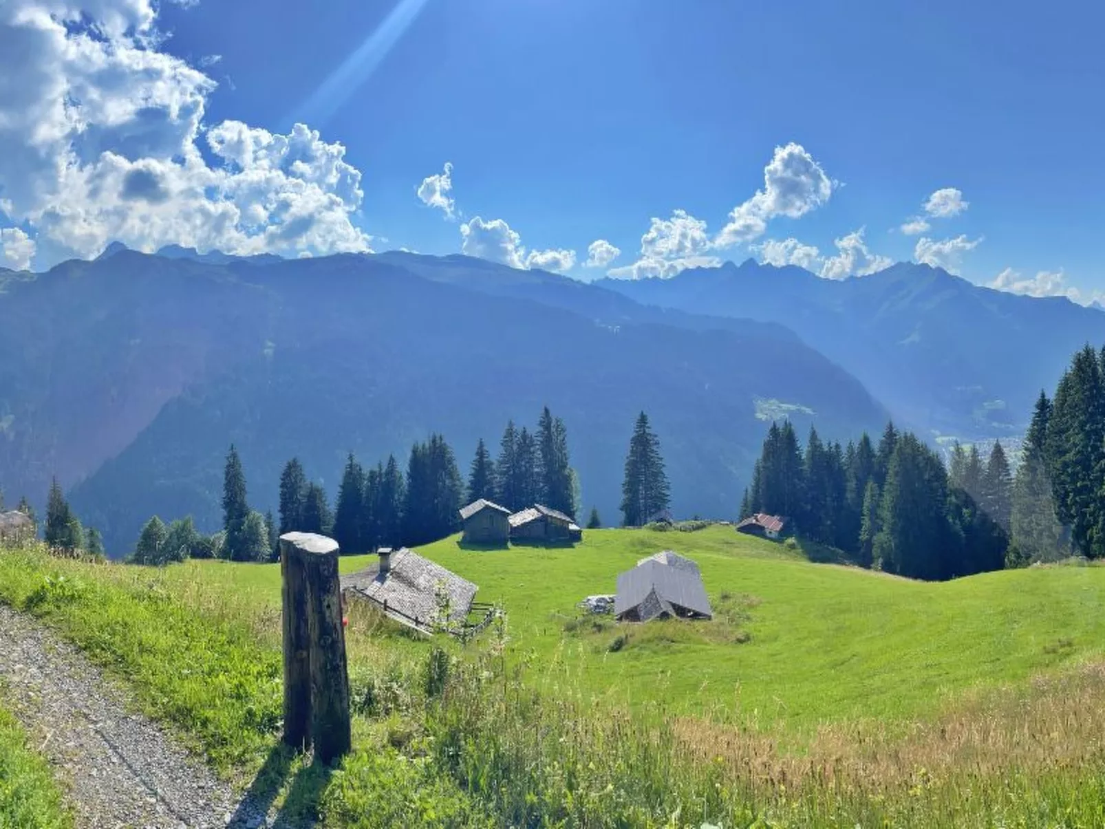 Montafoner Bauernhaus in Gortipohl-Outside