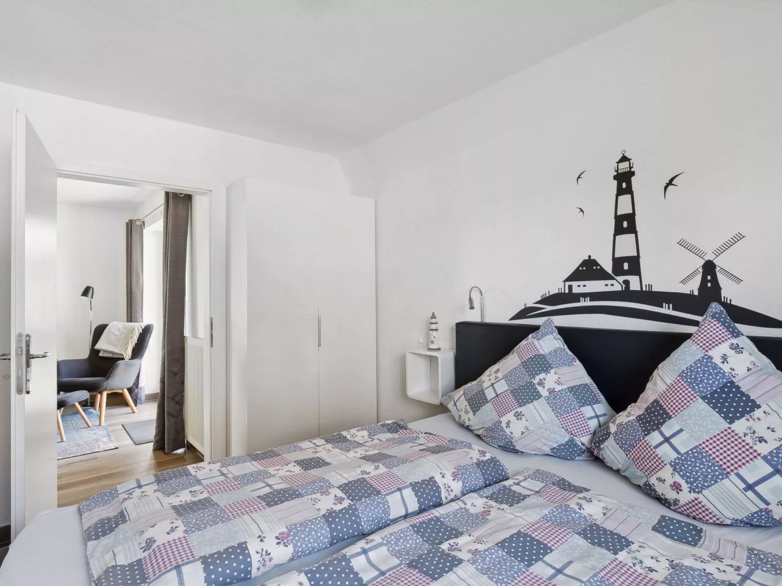 Ferienkate am Deich-Drinnen