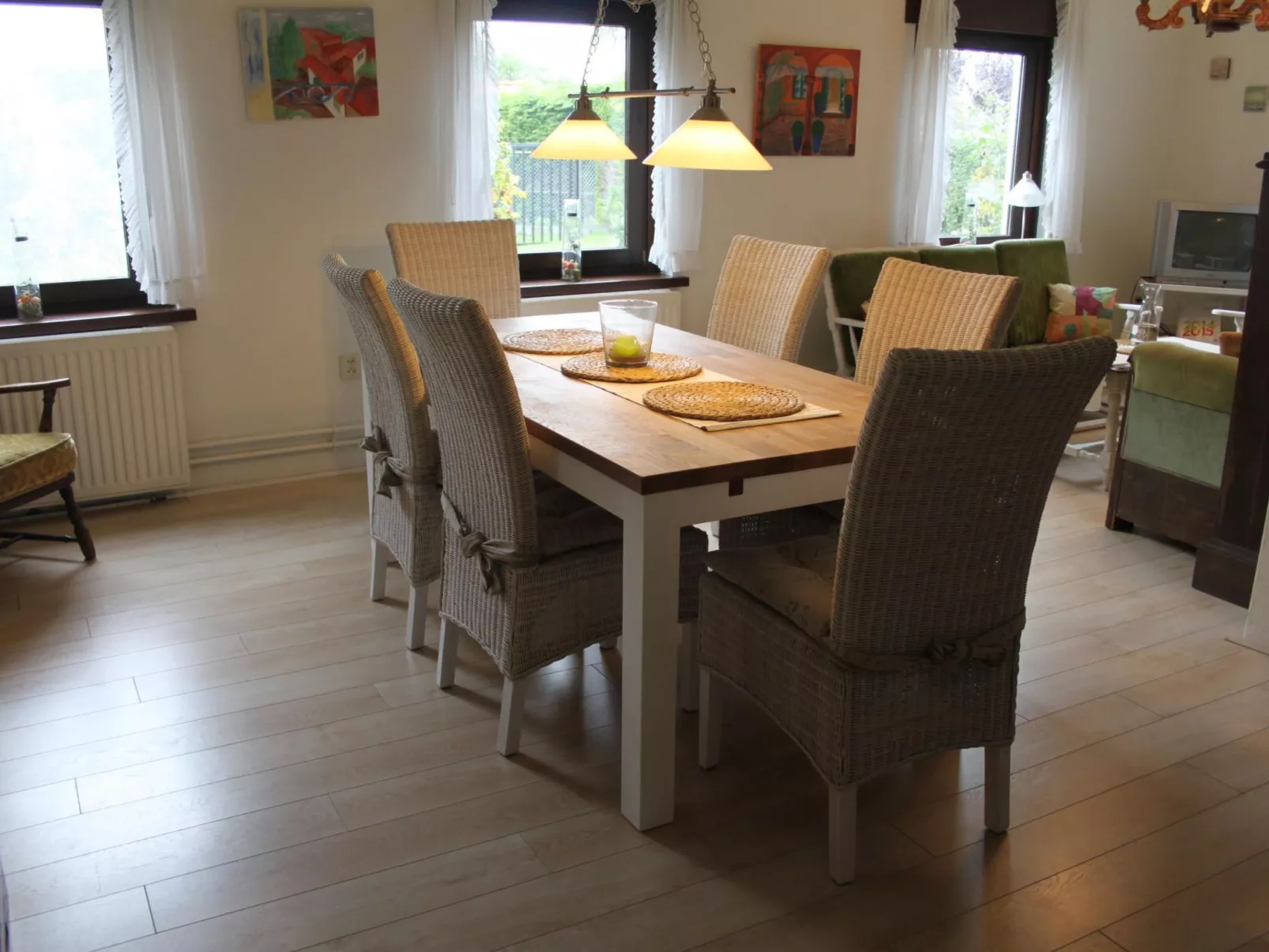 Altes Deichbauernhaus mit Garten-Inside