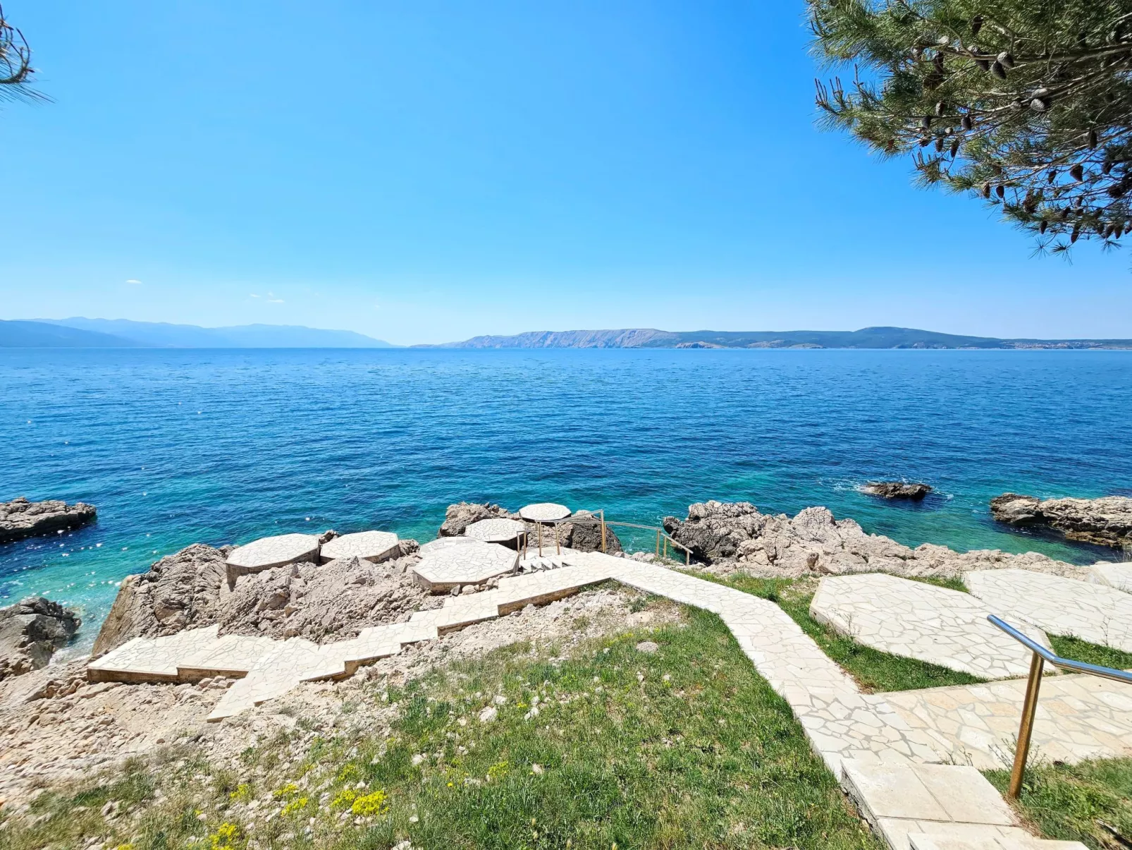 Villa Mediteranea direkt am Meer-Dehors