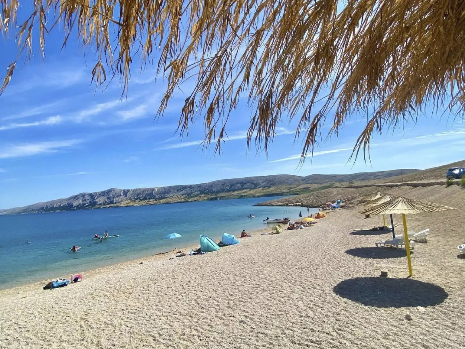 Für 6 Personen ca. 65 m&sup2; in Zubovici, Adriaküste Kroatien (Kroatische Inse-Draußen