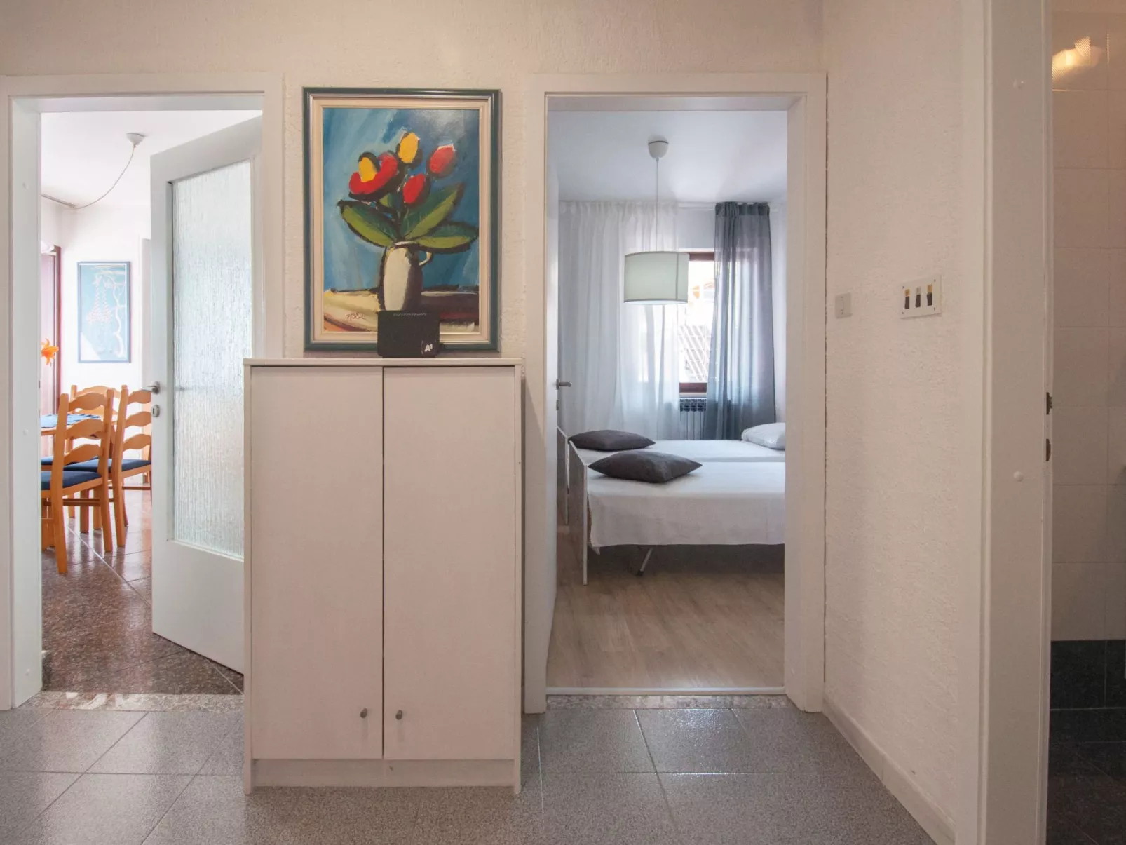 Wohnung Violett für 6 Personen-Dedans